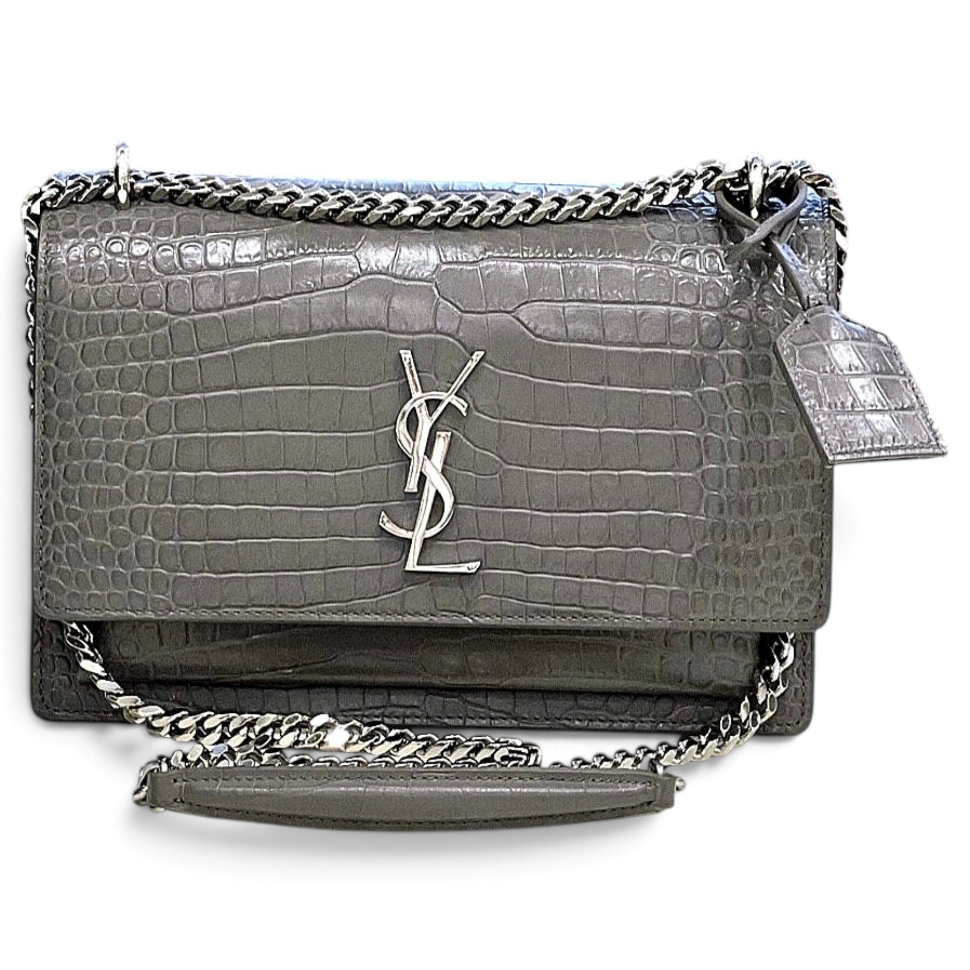 Sunset leather handbag