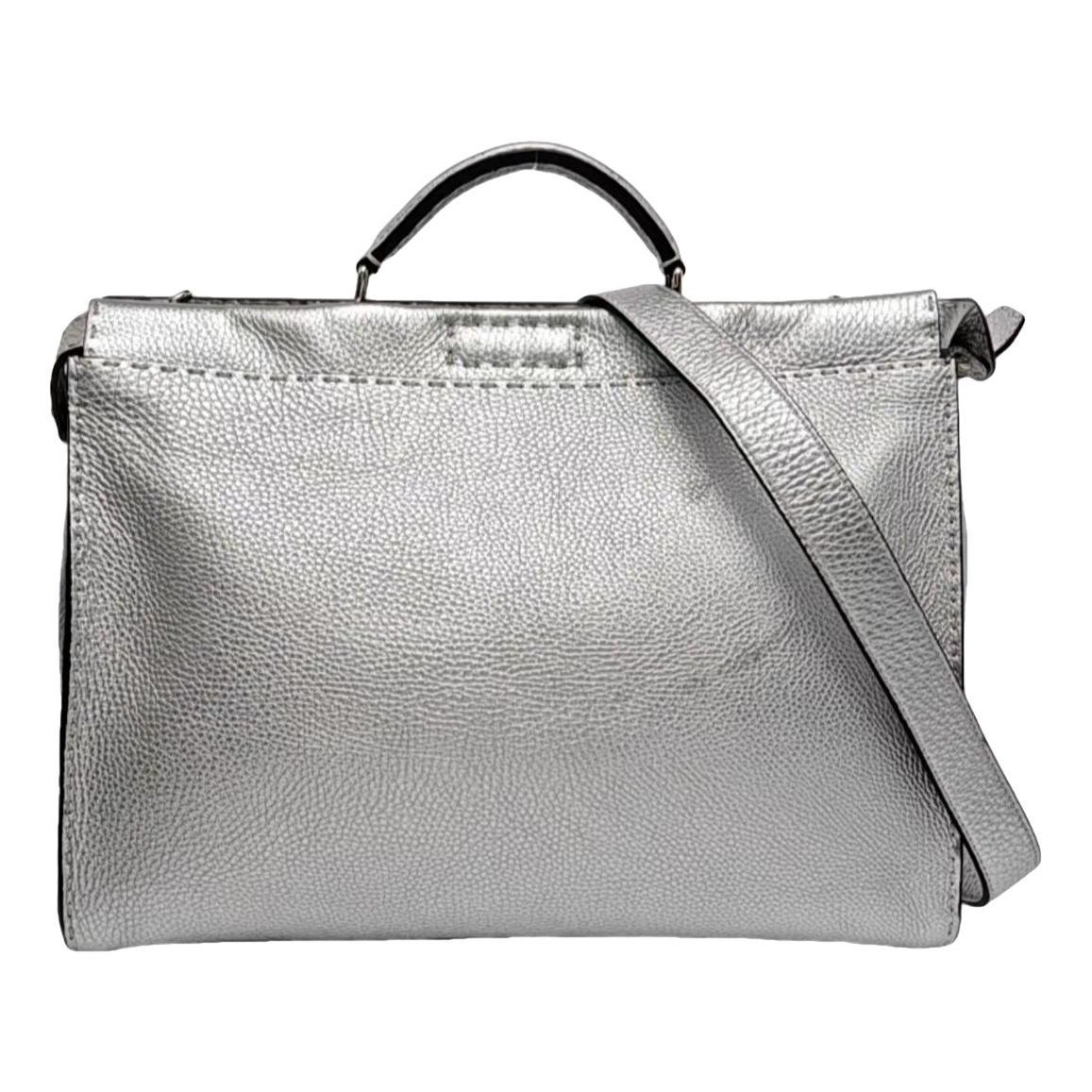 Peekaboo leather handbag