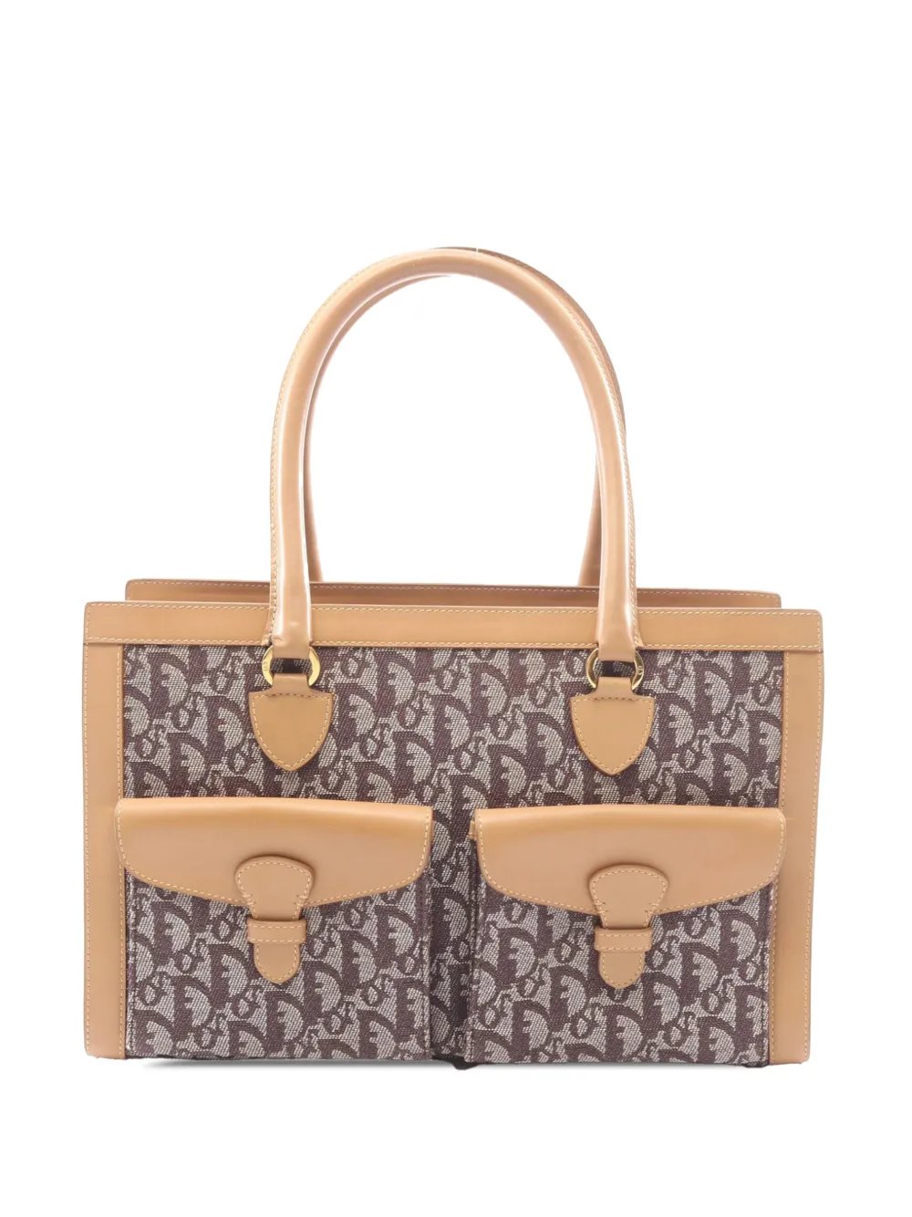 2002 Diorissimo Trotter Canvas Double Pocket tote bag