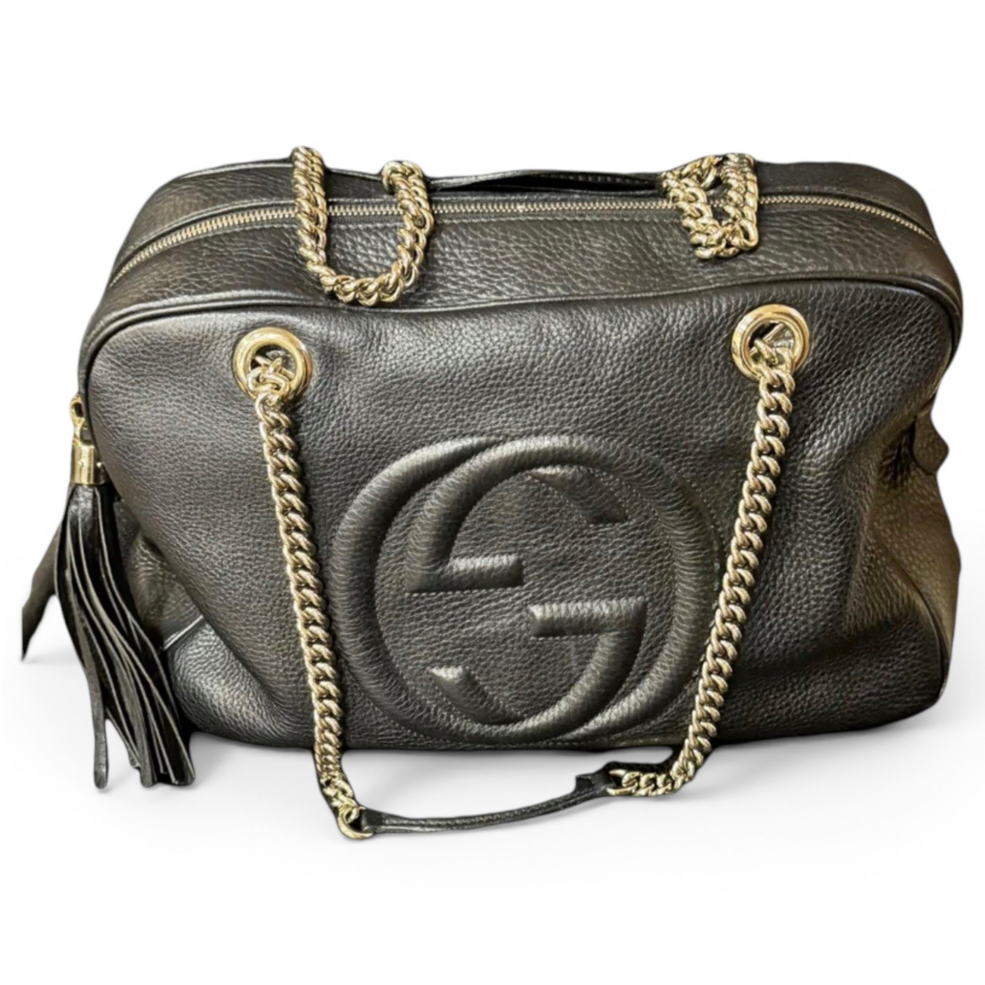 Soho Double Chain leather handbag