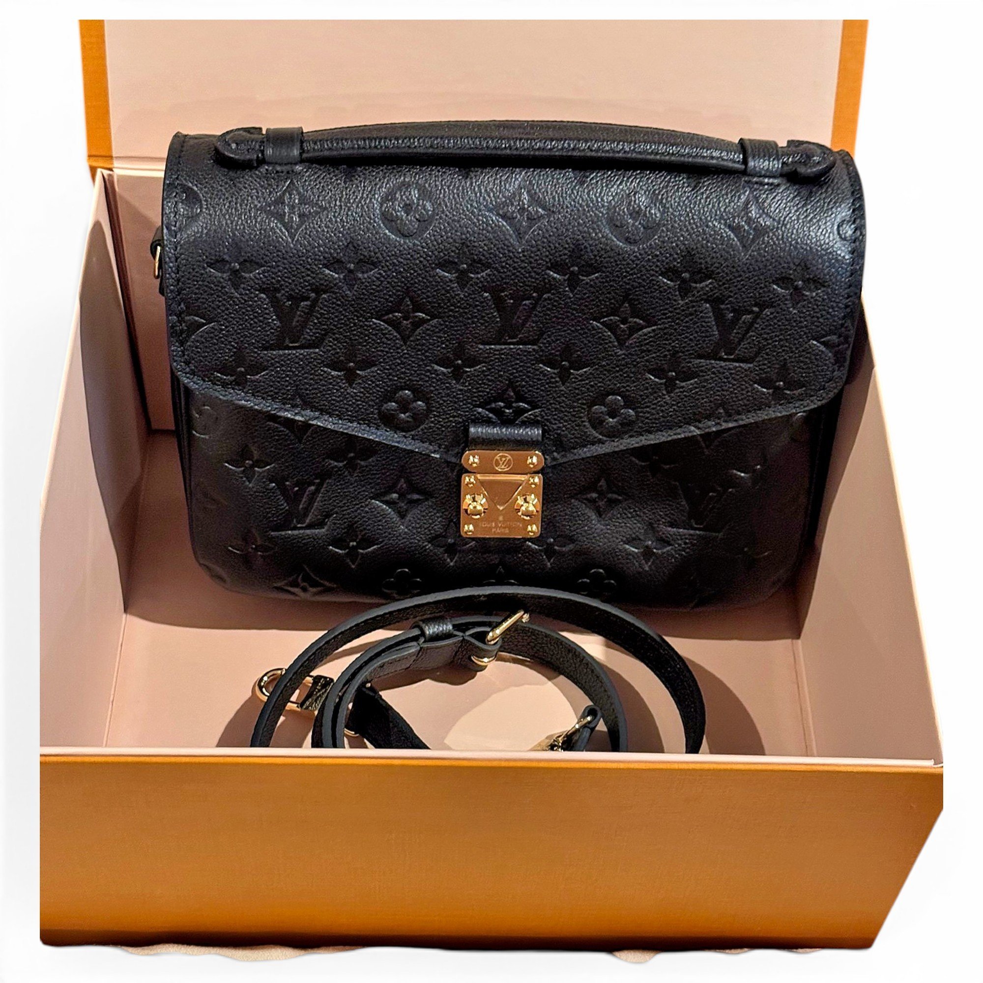 Metis leather crossbody bag