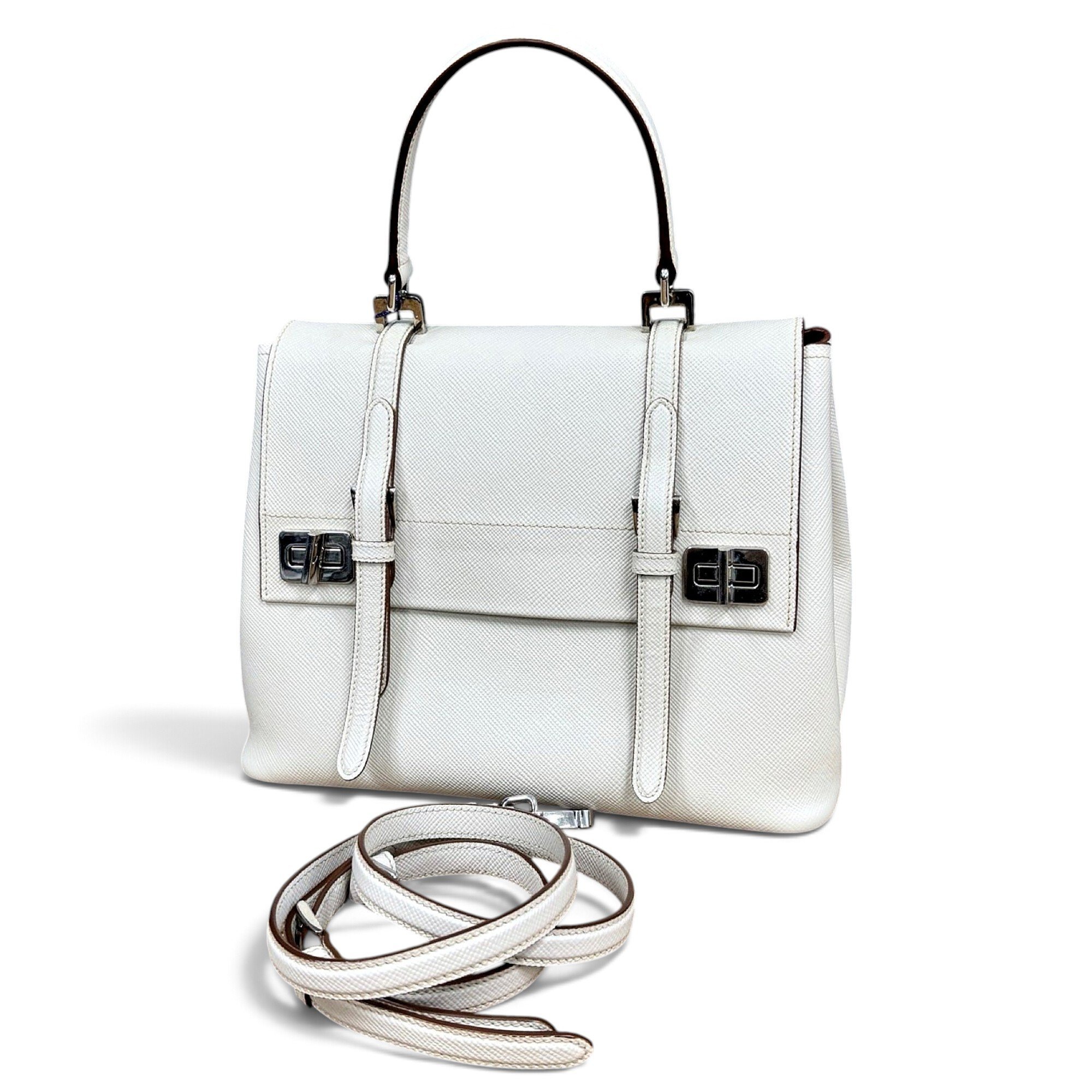 Leather handbag