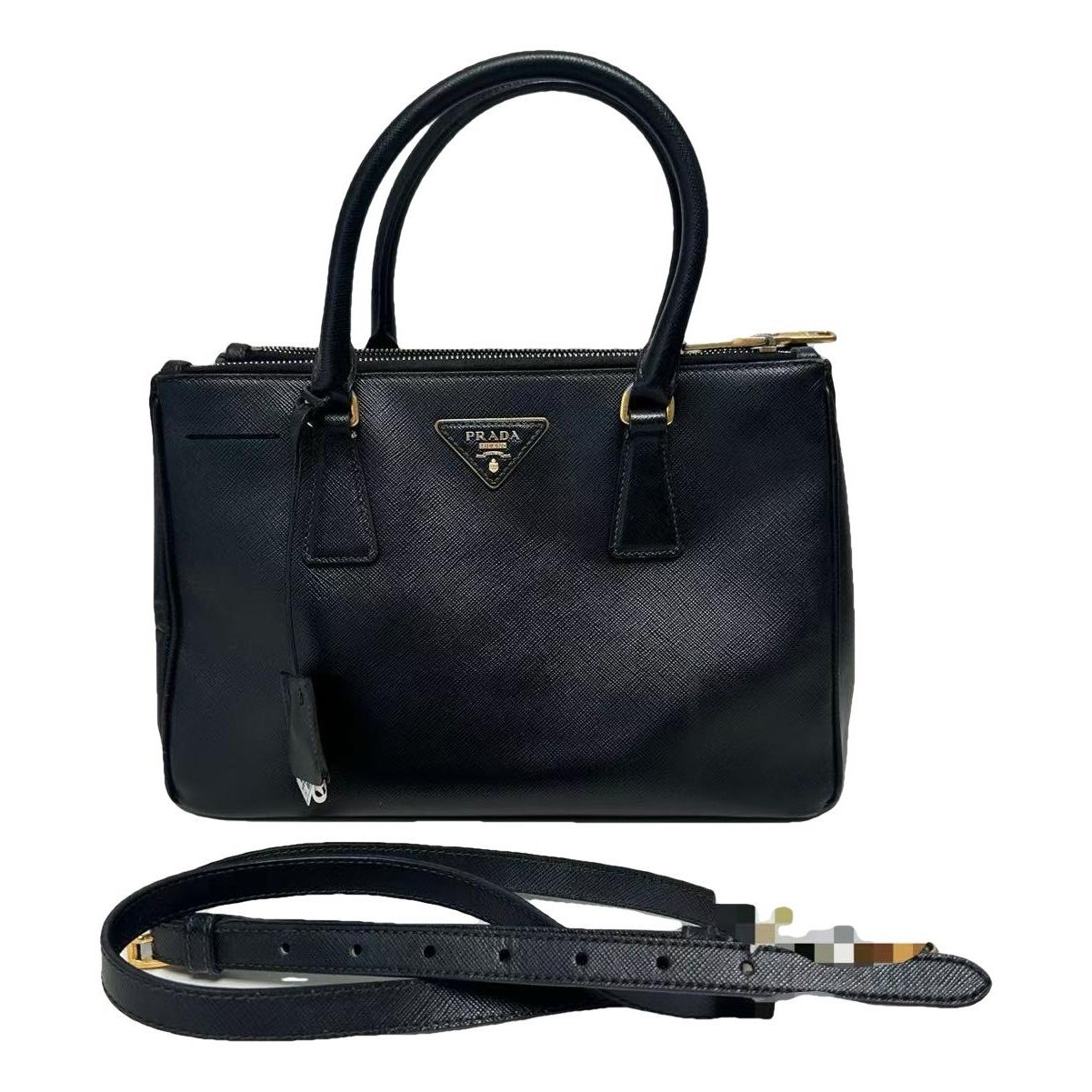 Galleria leather handbag