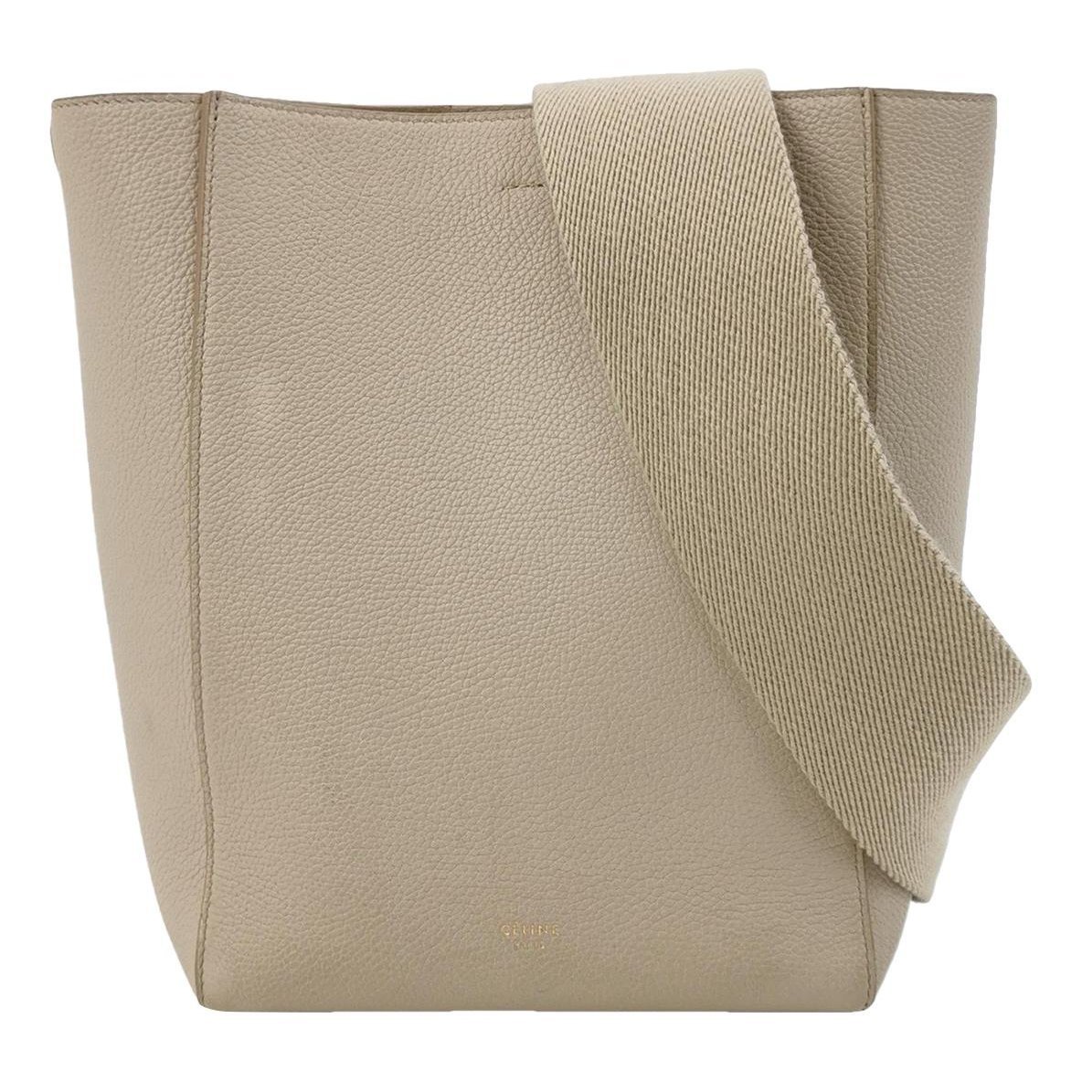 Seau Sangle leather handbag
