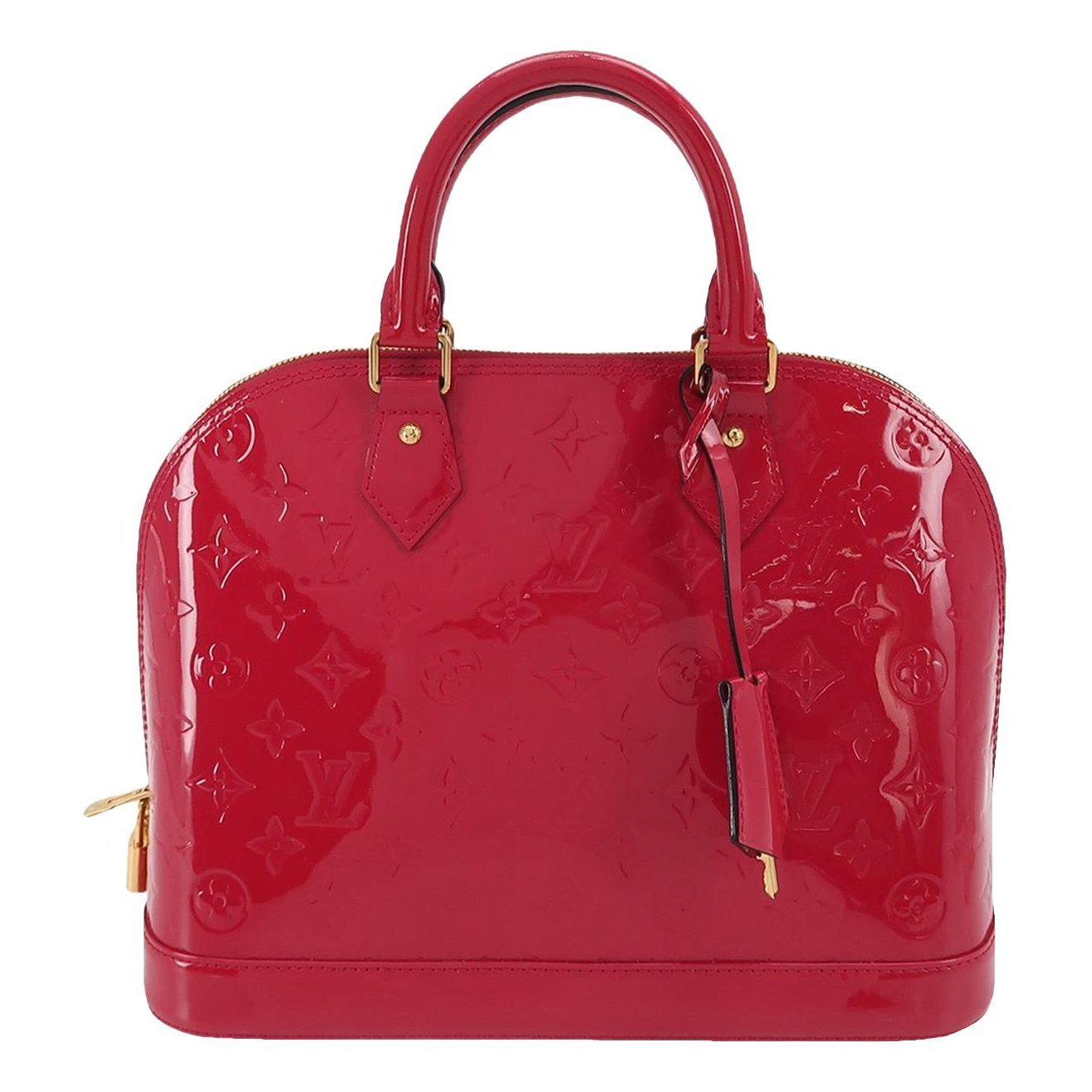 Alma BB patent leather handbag