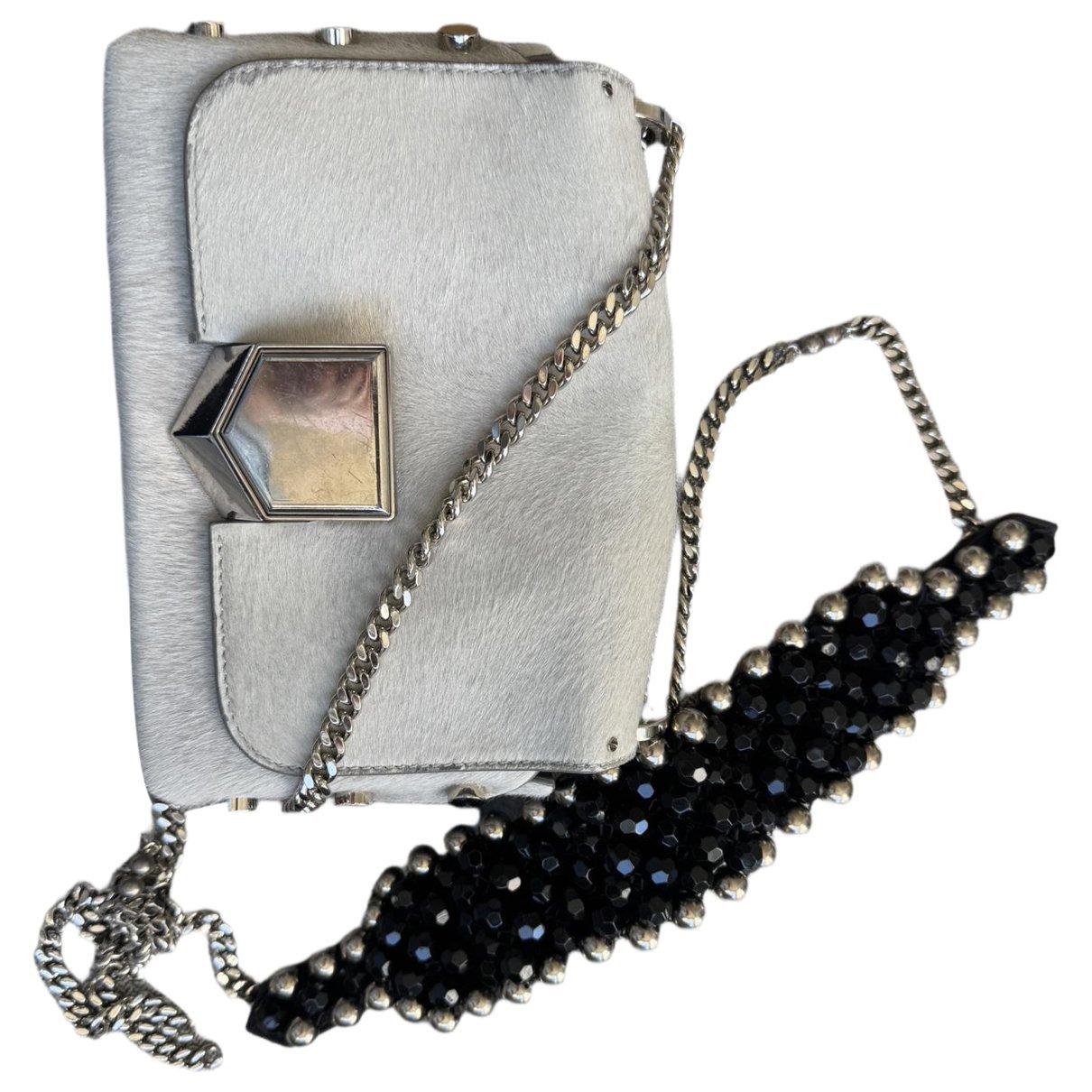 Pony-style calfskin crossbody bag