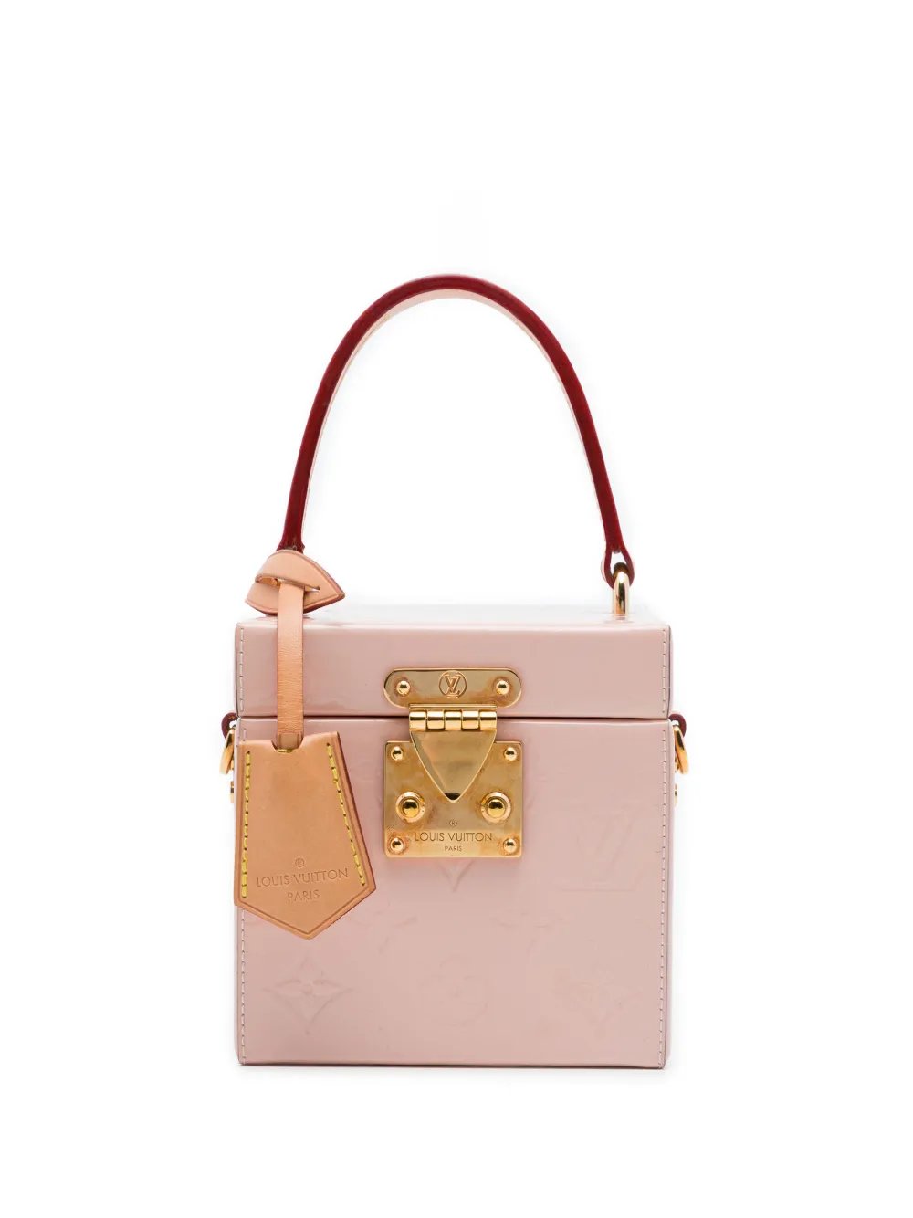 2019 Monogram Vernis Bleecker Box vanity bag
