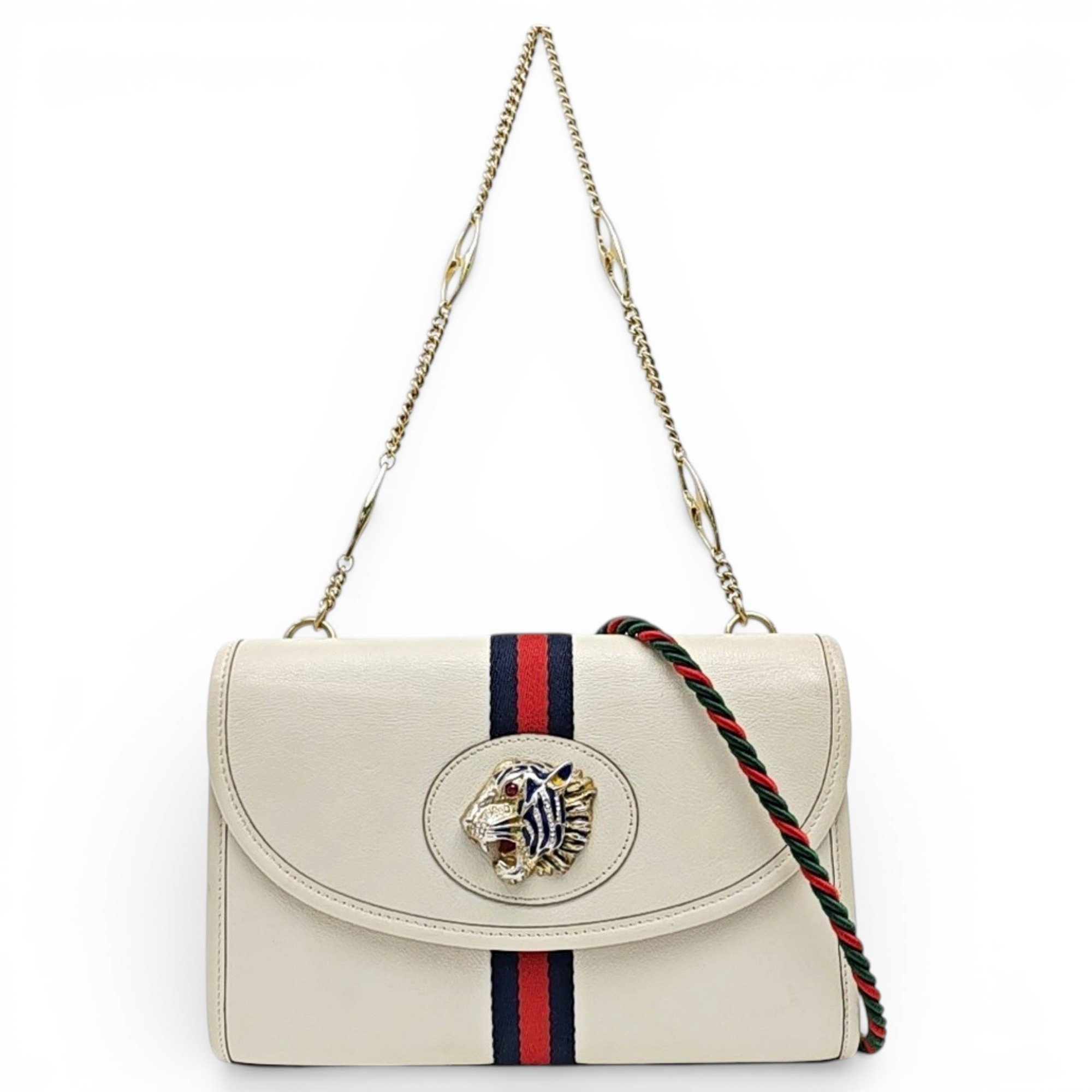 Rajah leather handbag