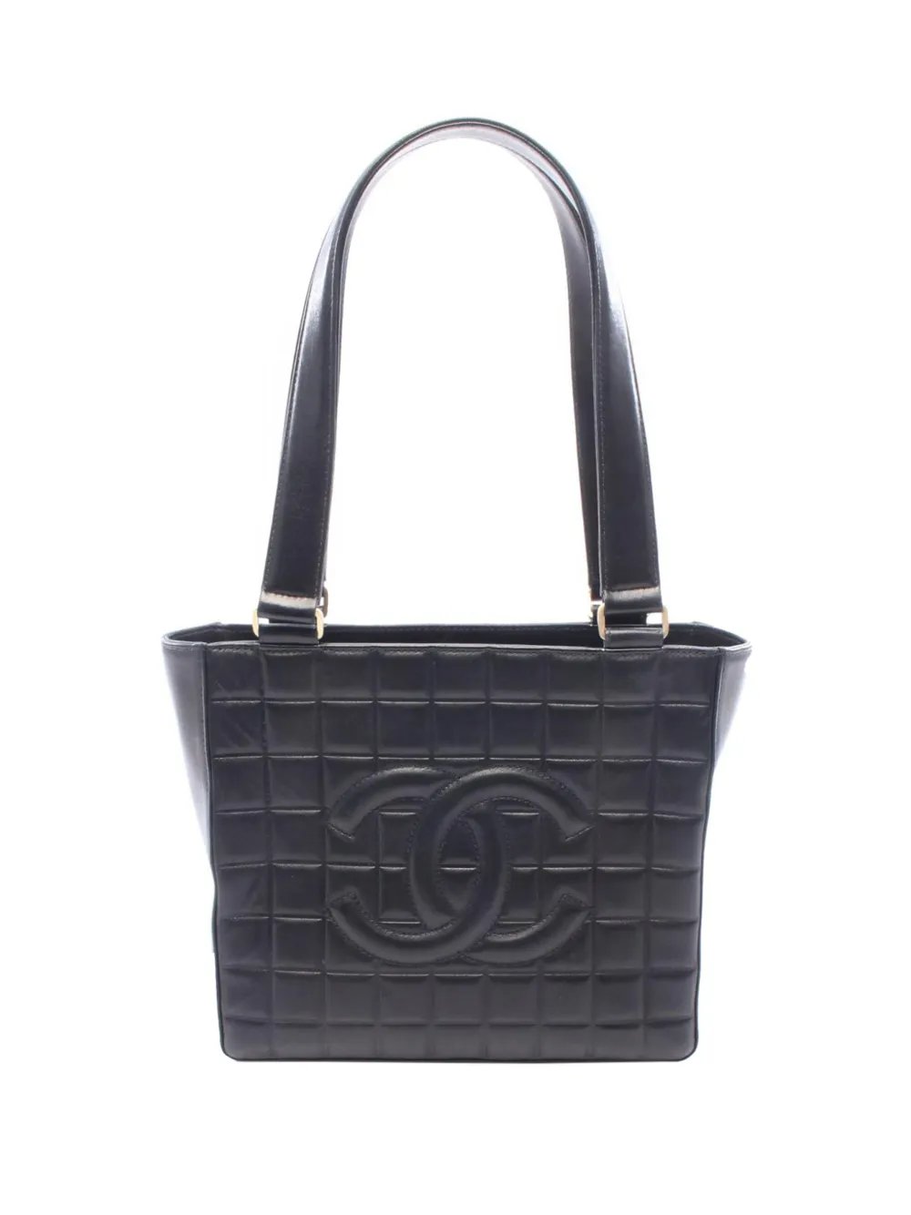 2003-2004 CC Choco Bar Lambskin tote bag