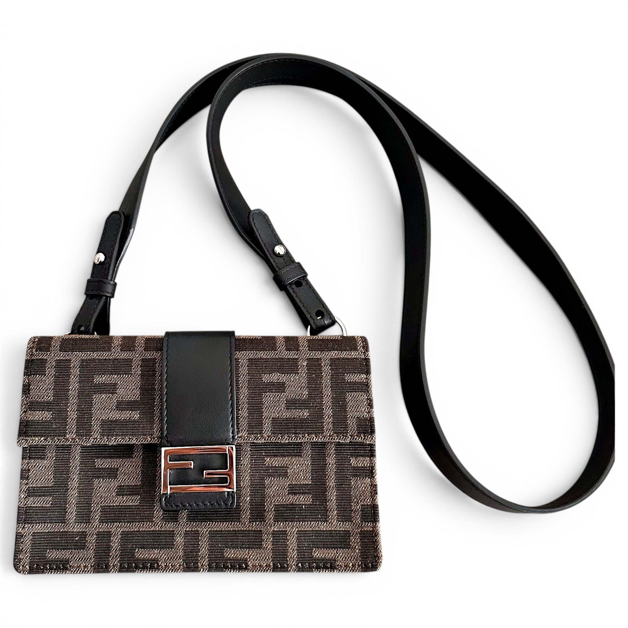 Fendi Baguette cloth handbag