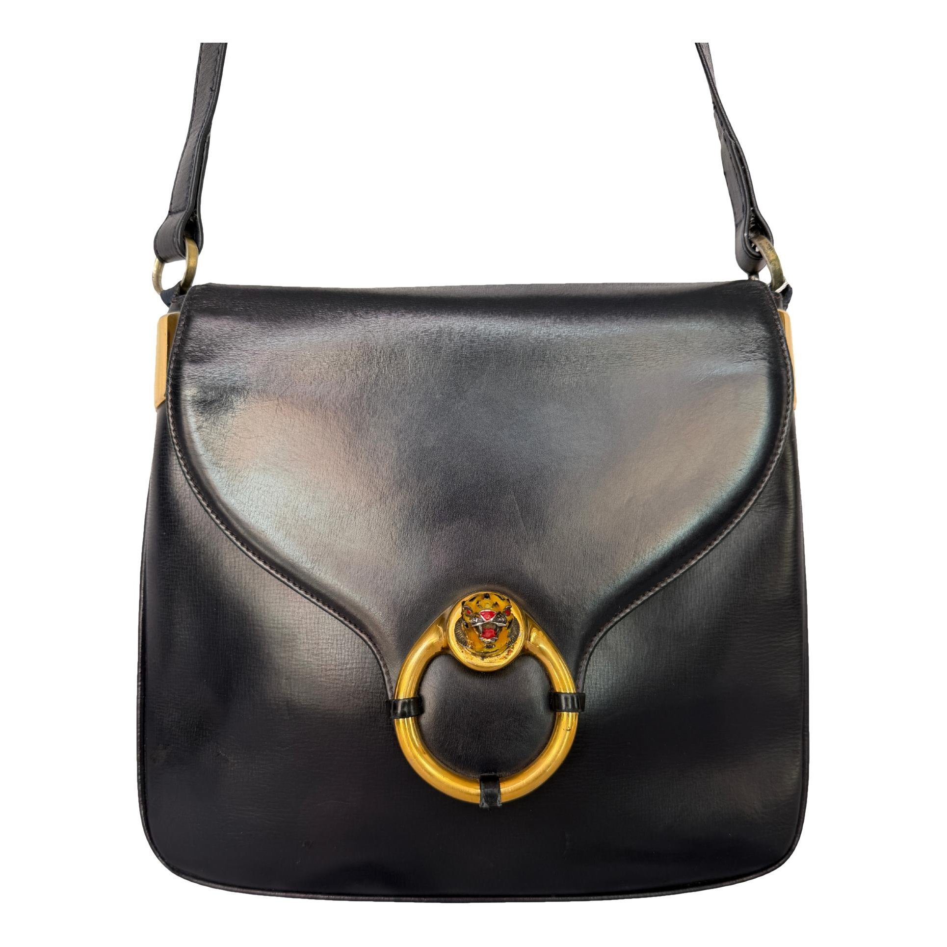 Leather crossbody bag