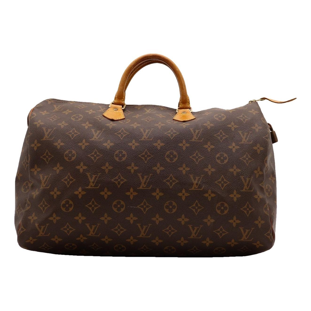 Speedy leather handbag