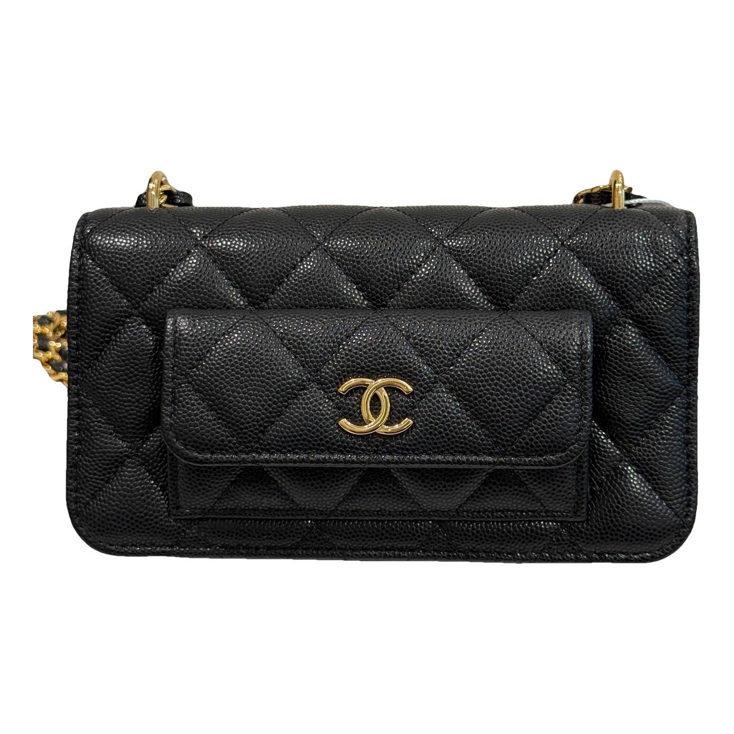 Wallet On Chain Gabrielle leather crossbody bag