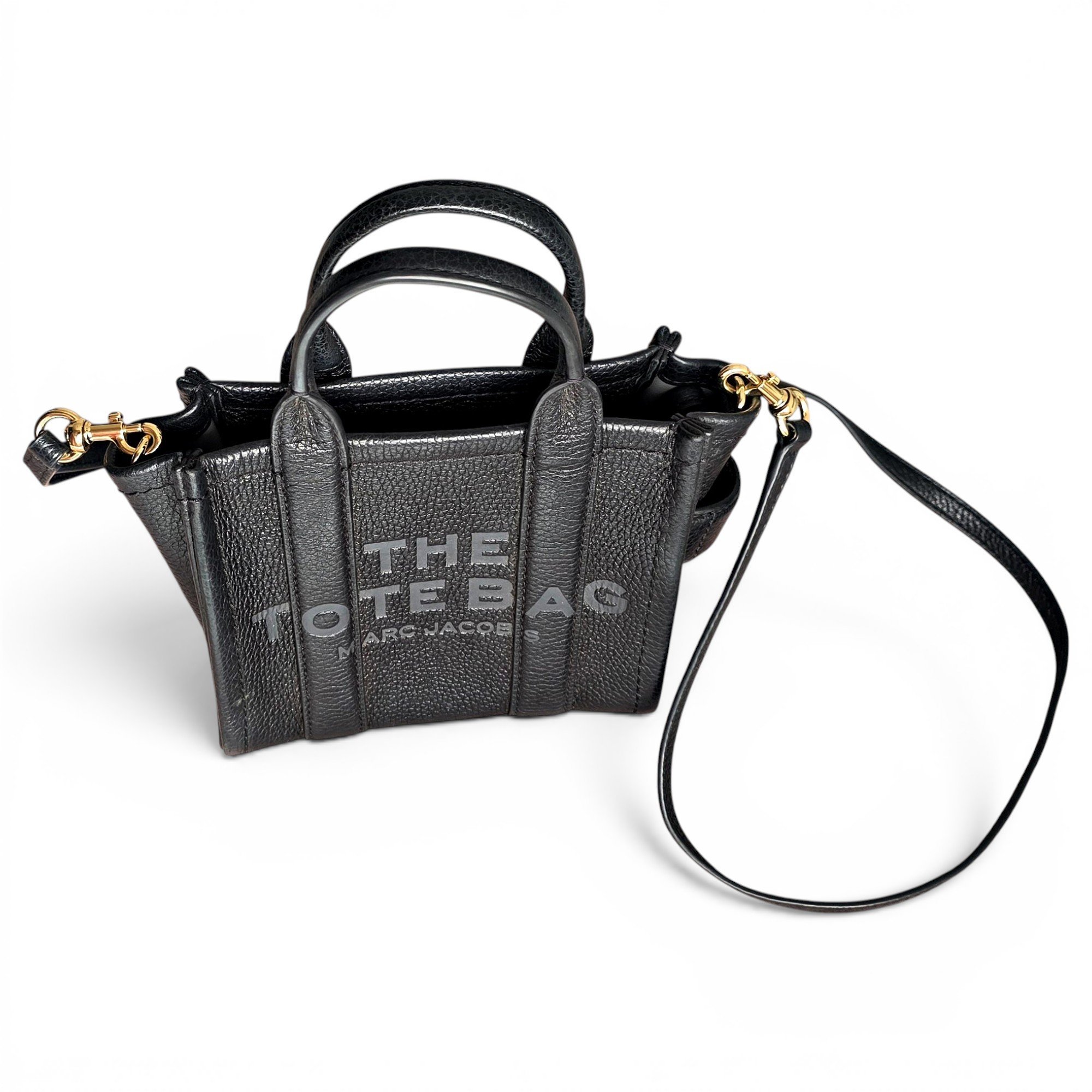 Leather tote