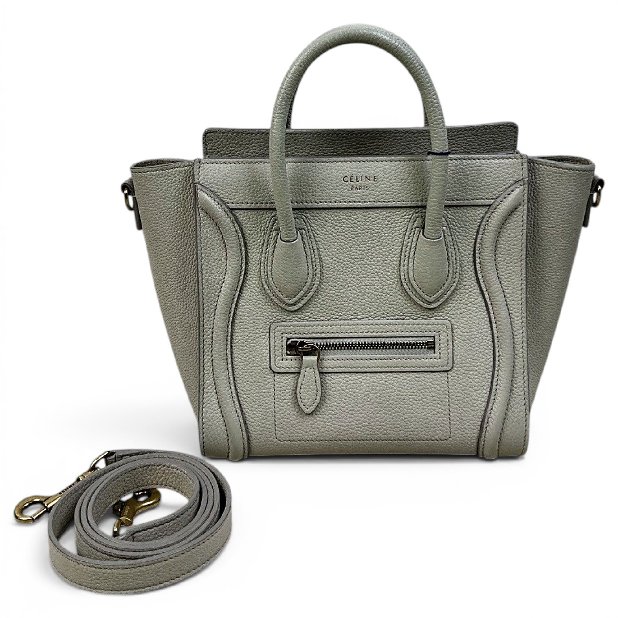 Luggage leather handbag