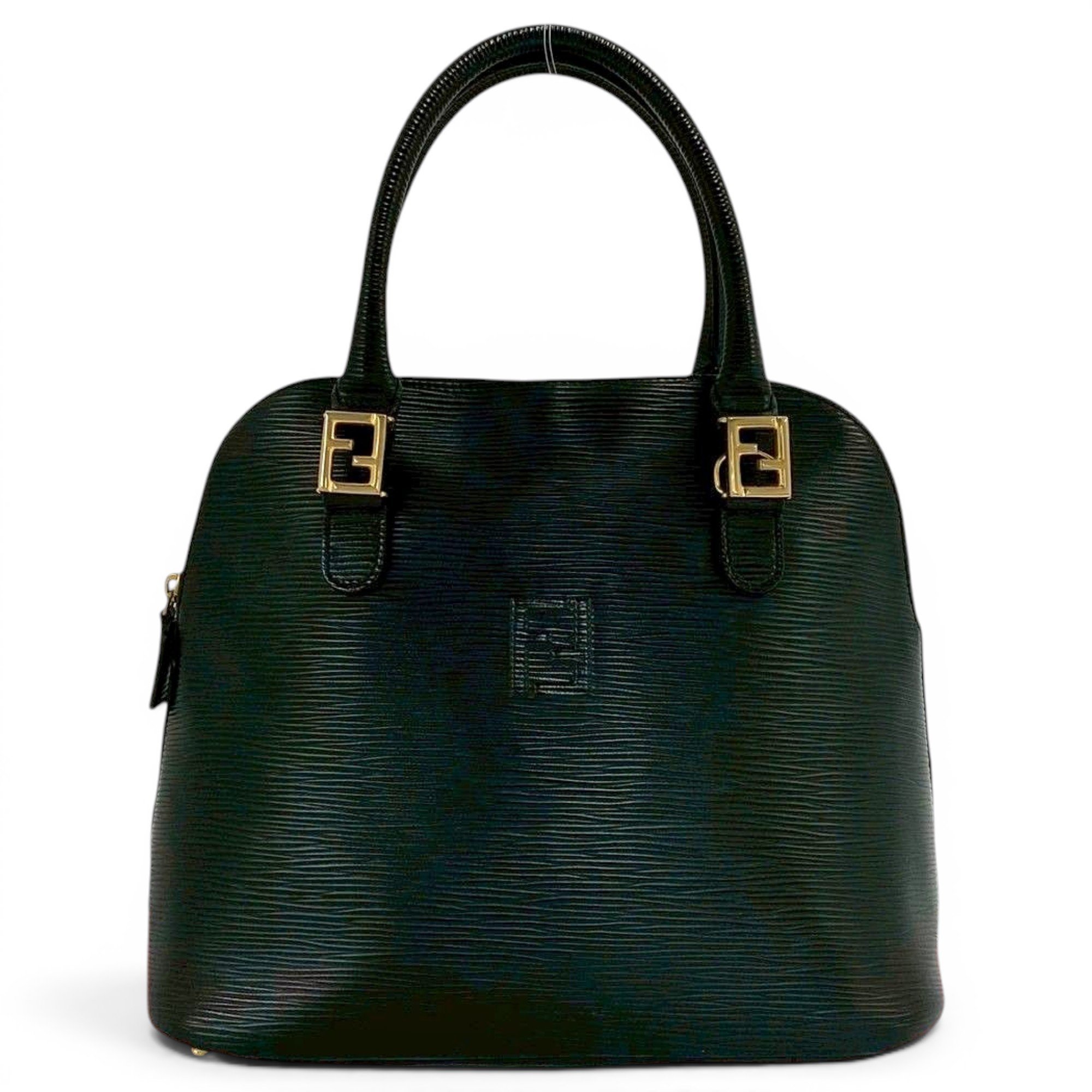 FF leather tote