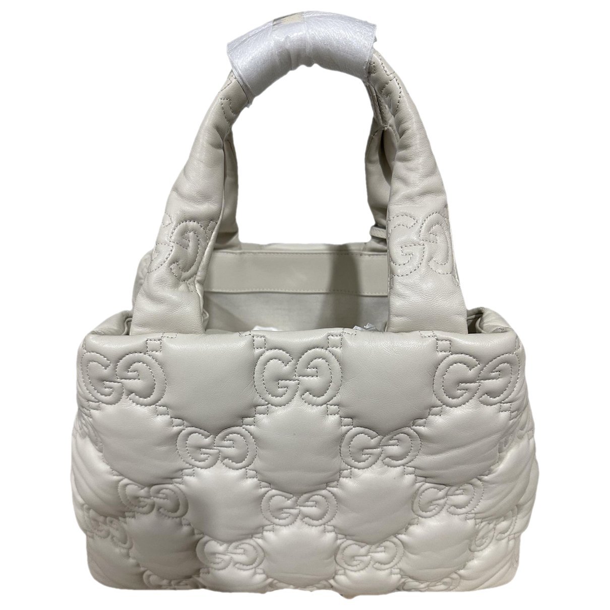 Leather tote
