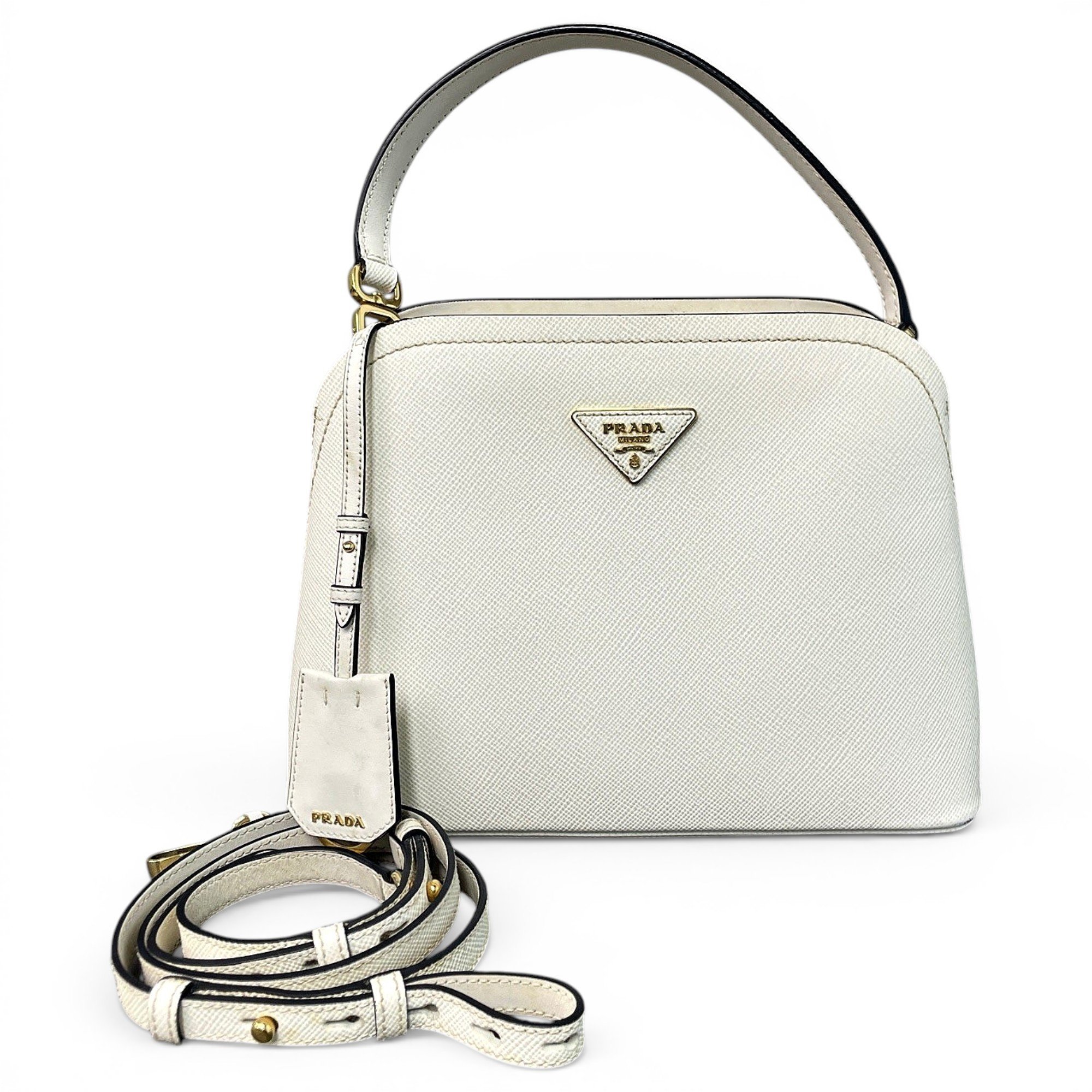 Leather handbag