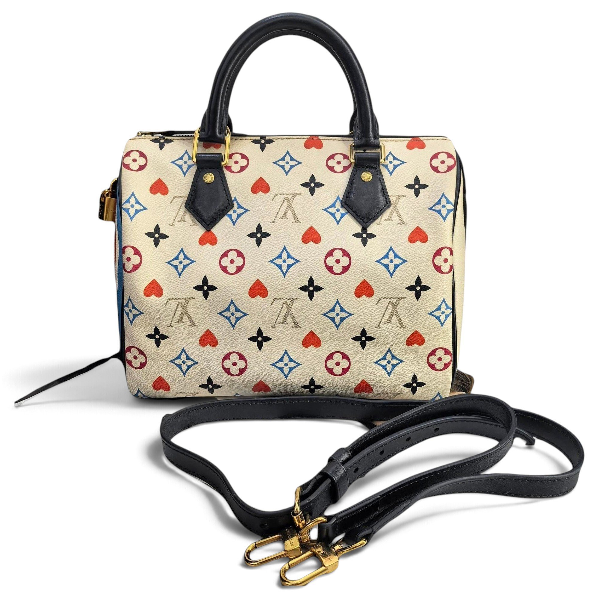Speedy Bandoulière leather handbag