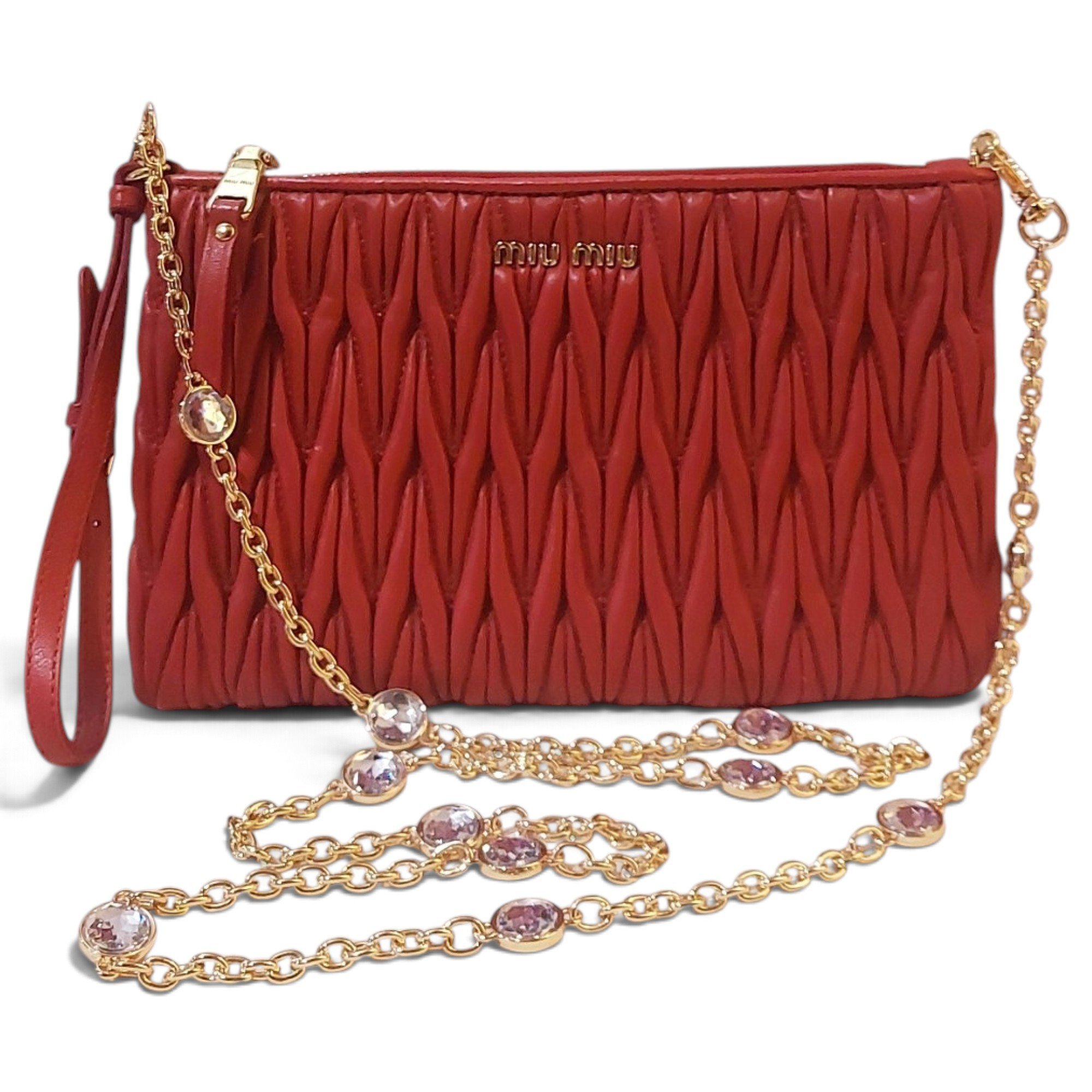 Leather crossbody bag