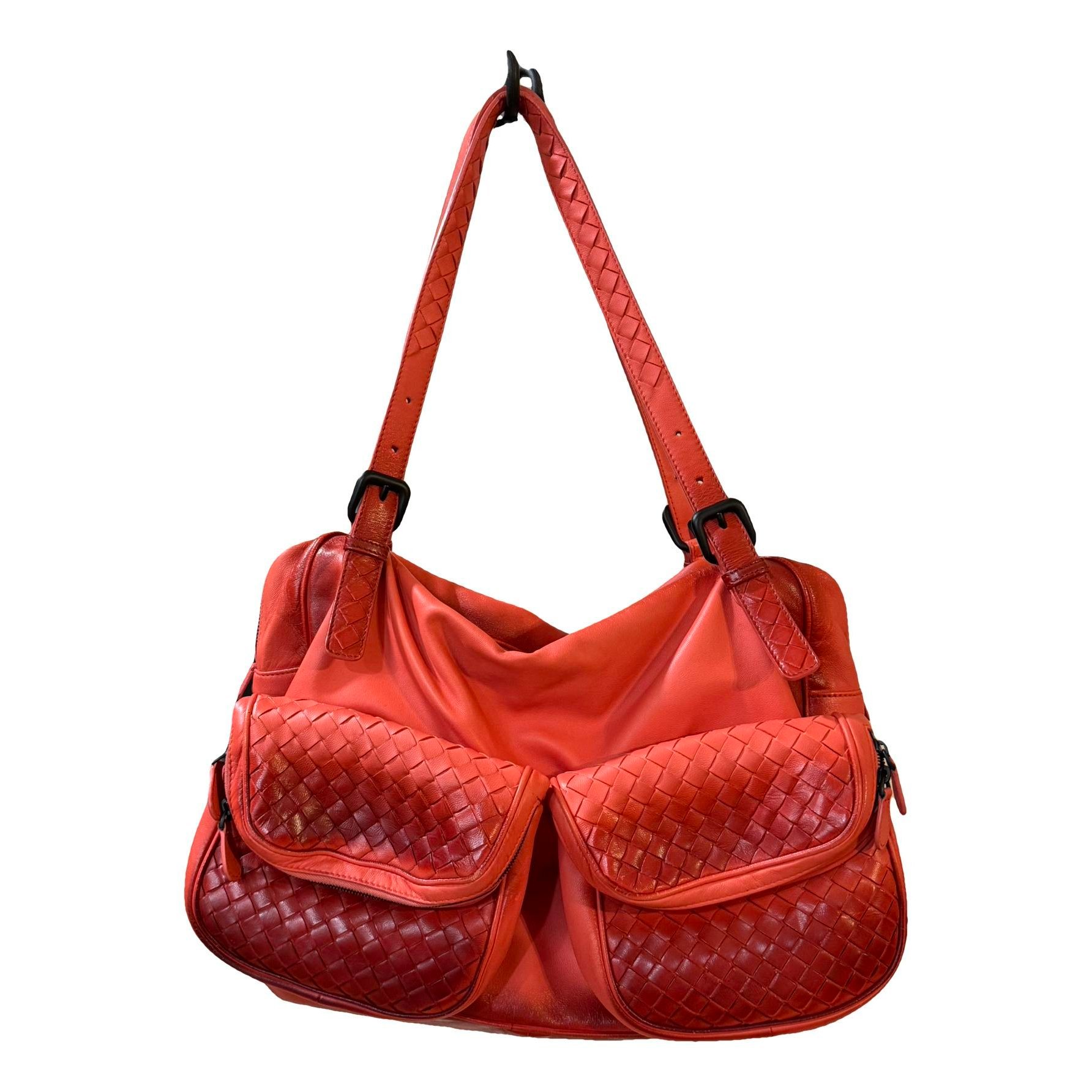 Leather handbag
