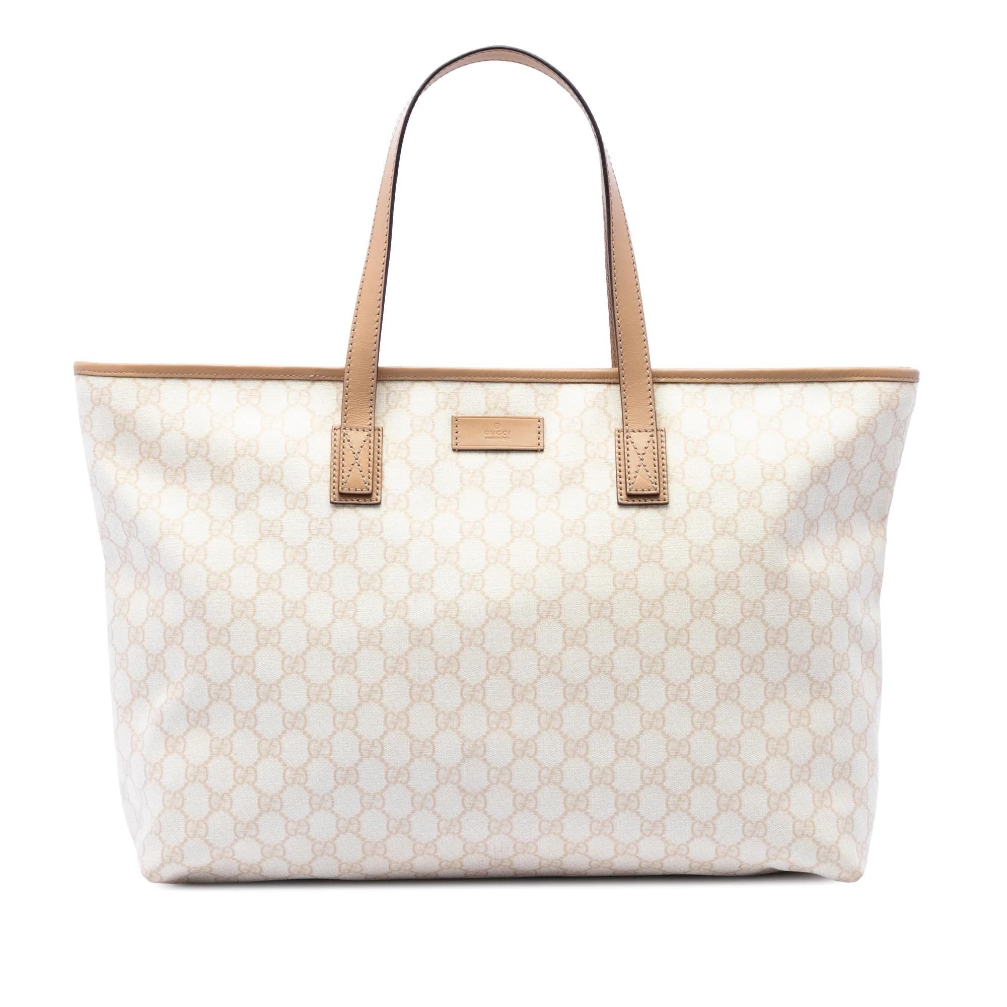 Leather tote