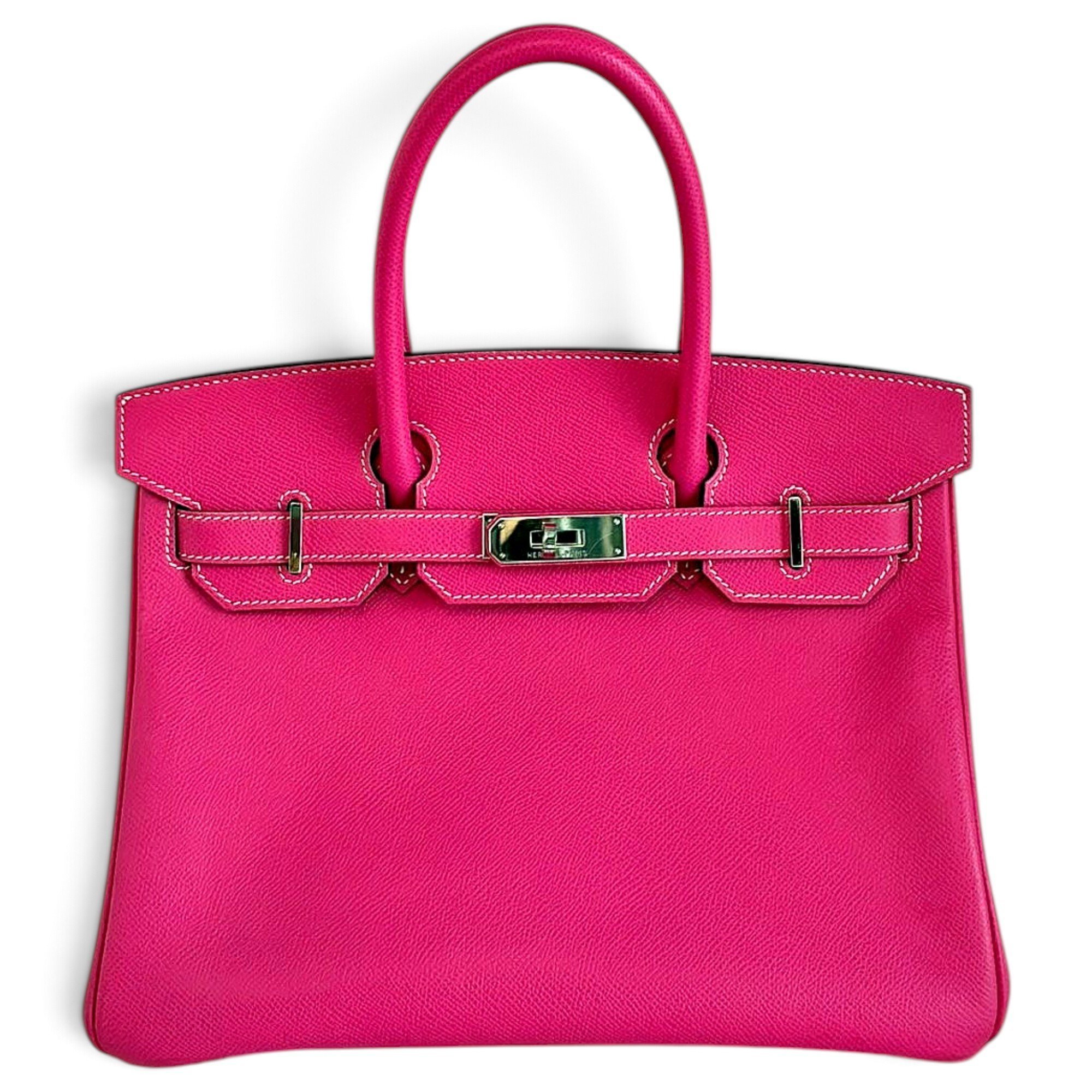 Birkin 30 leather handbag