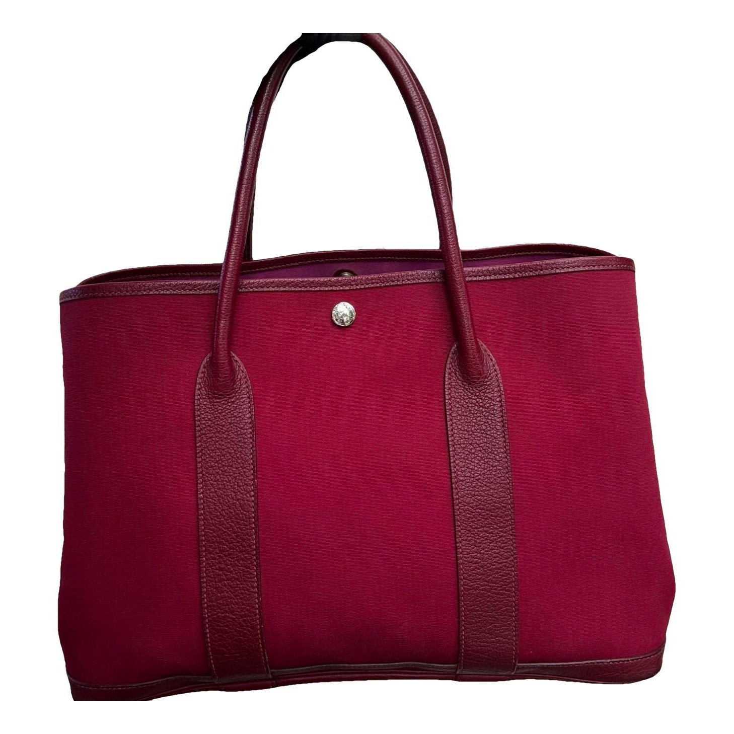 Garden Party leather handbag