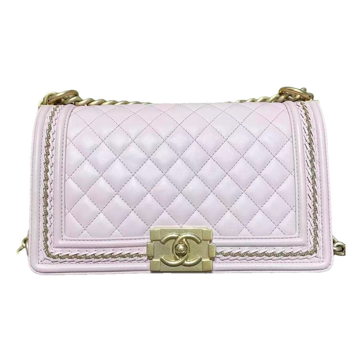 Boy leather crossbody bag