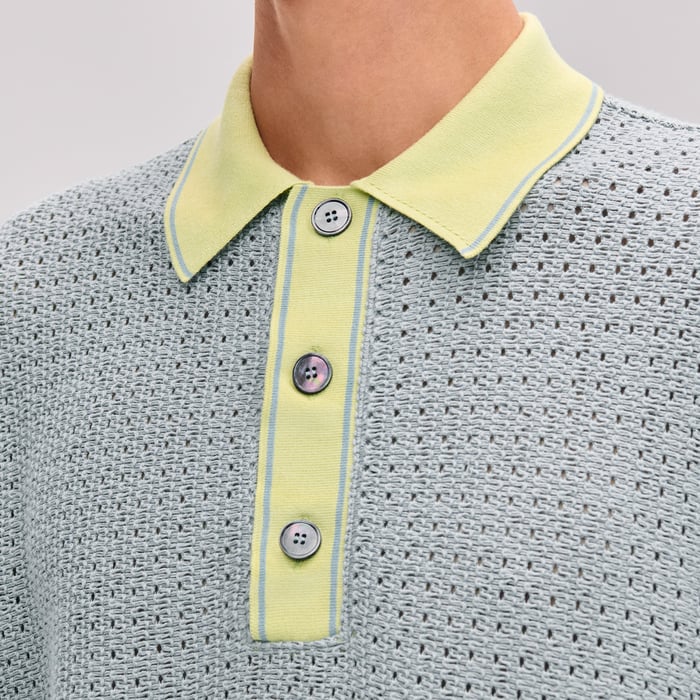 Nuage "Ajoures Colores" Polo Shirt