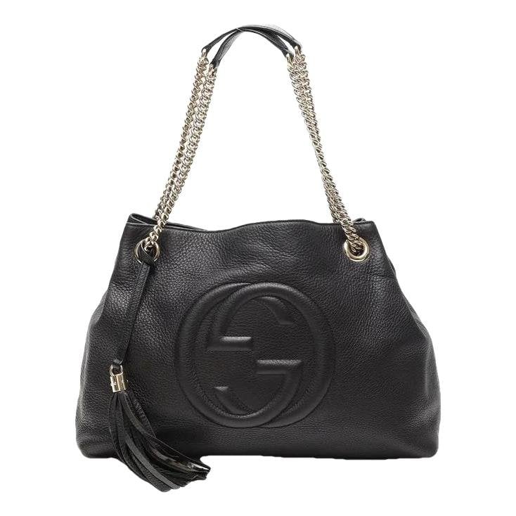 Soho Chain leather tote