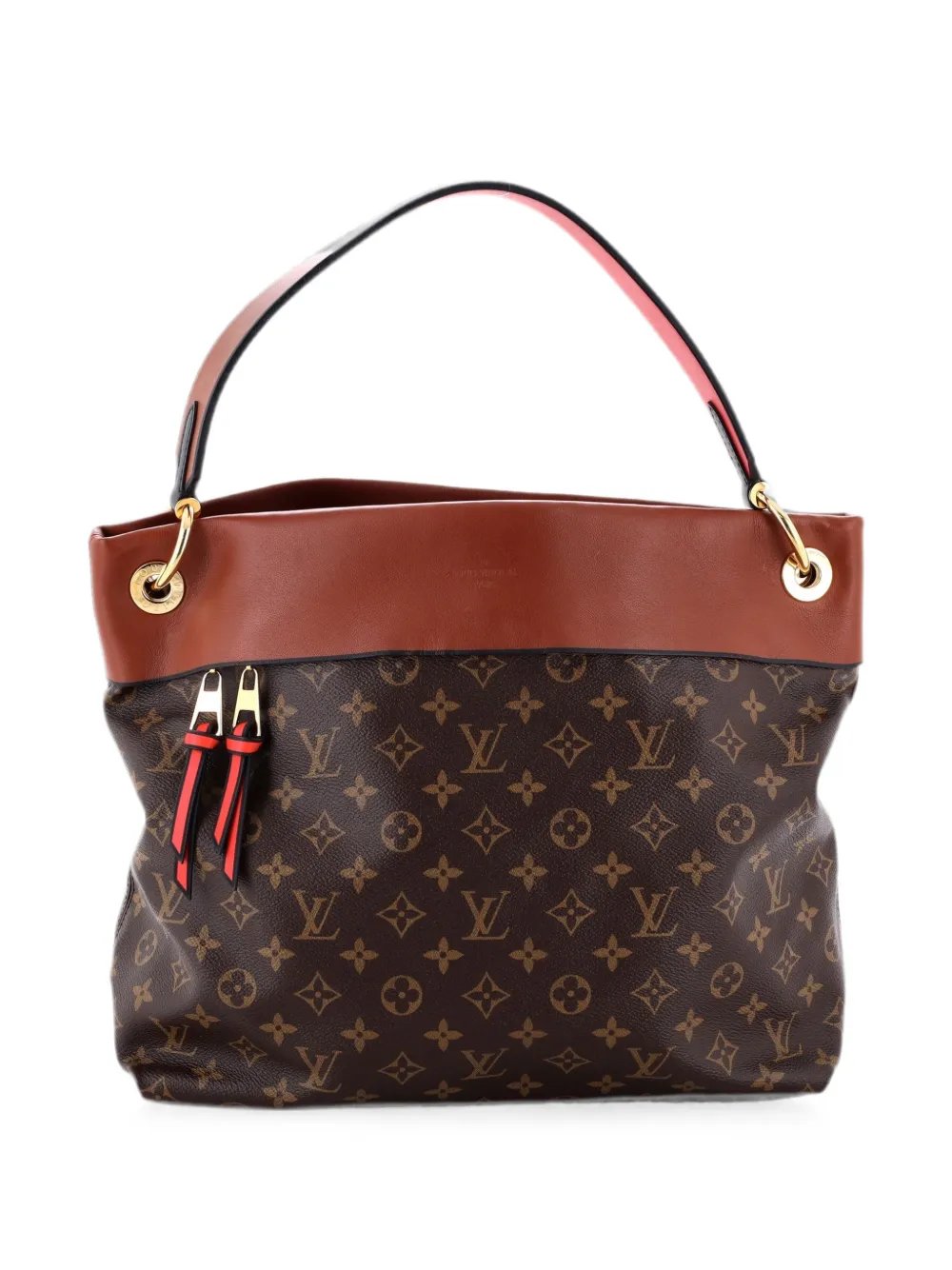 Tuileries Monogram Canvas with Leather hobo bag