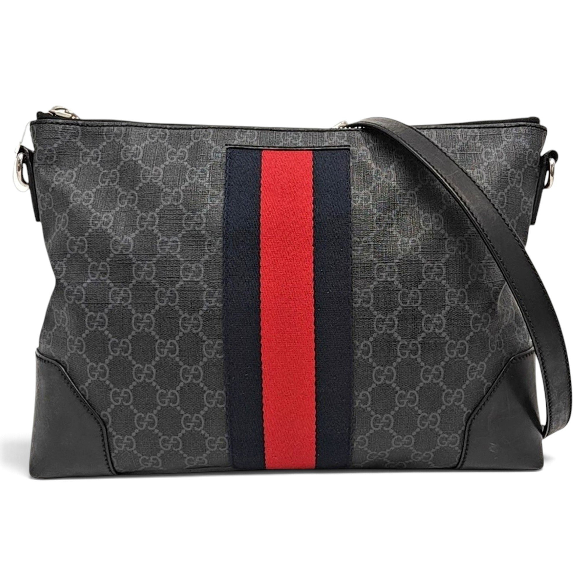 Ophidia GG Supreme leather handbag