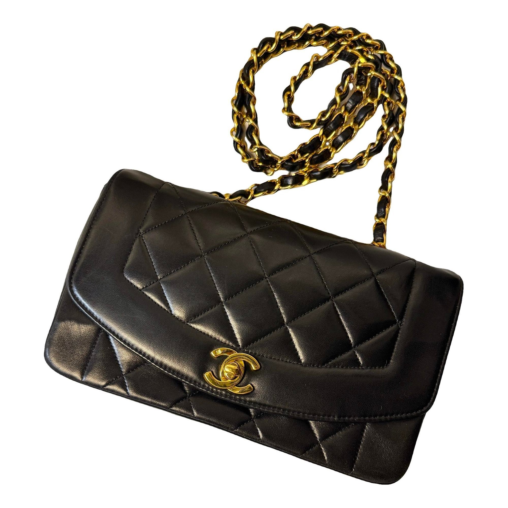 Diana leather crossbody bag