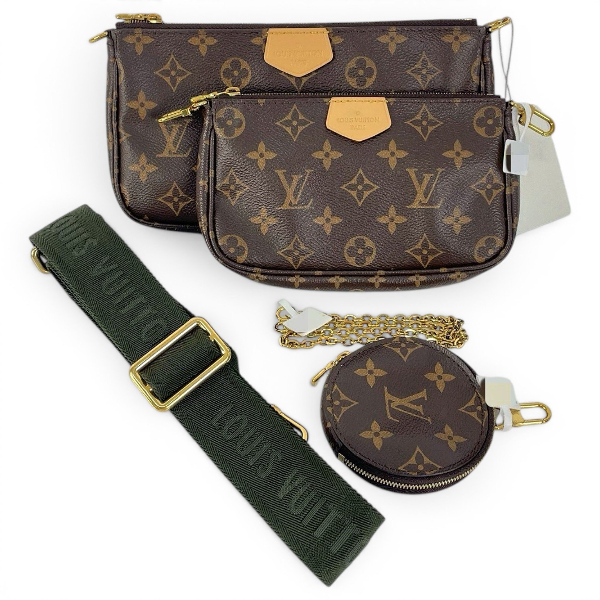 Multi Pochette Accessoires leather handbag