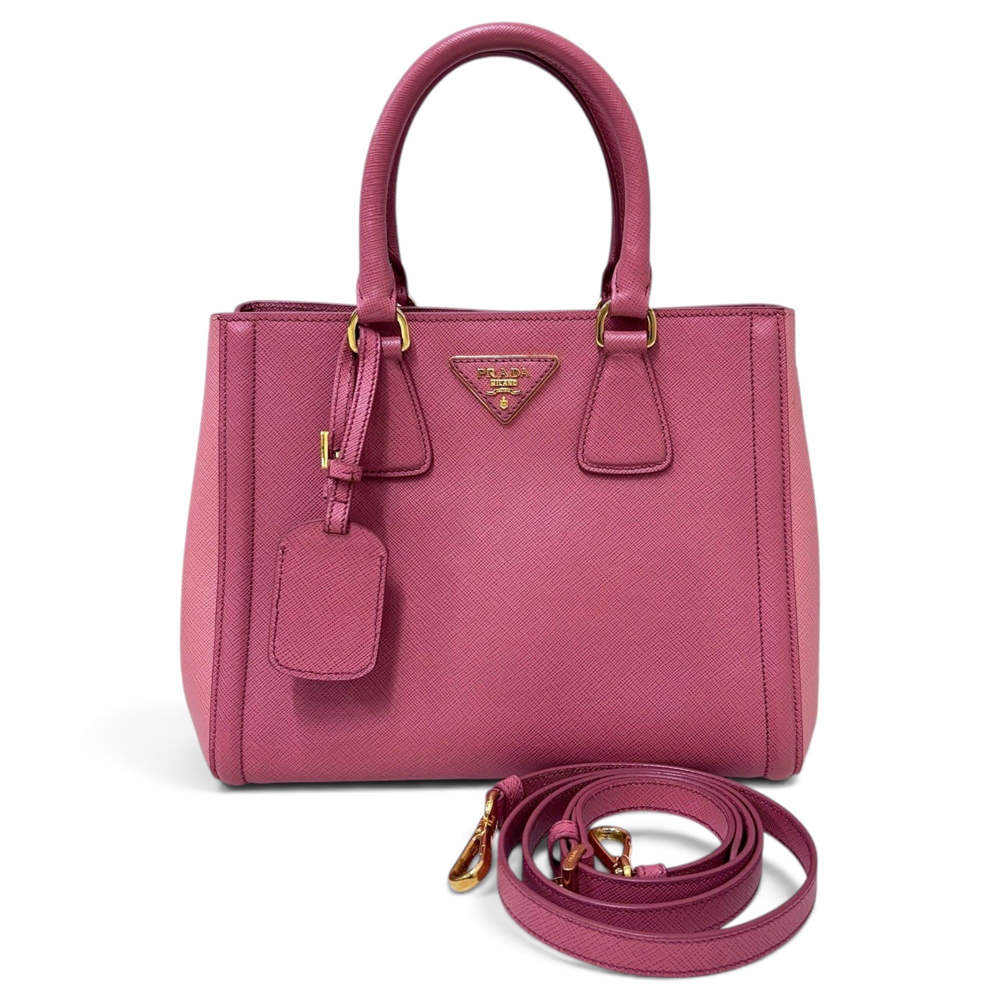 Galleria leather handbag