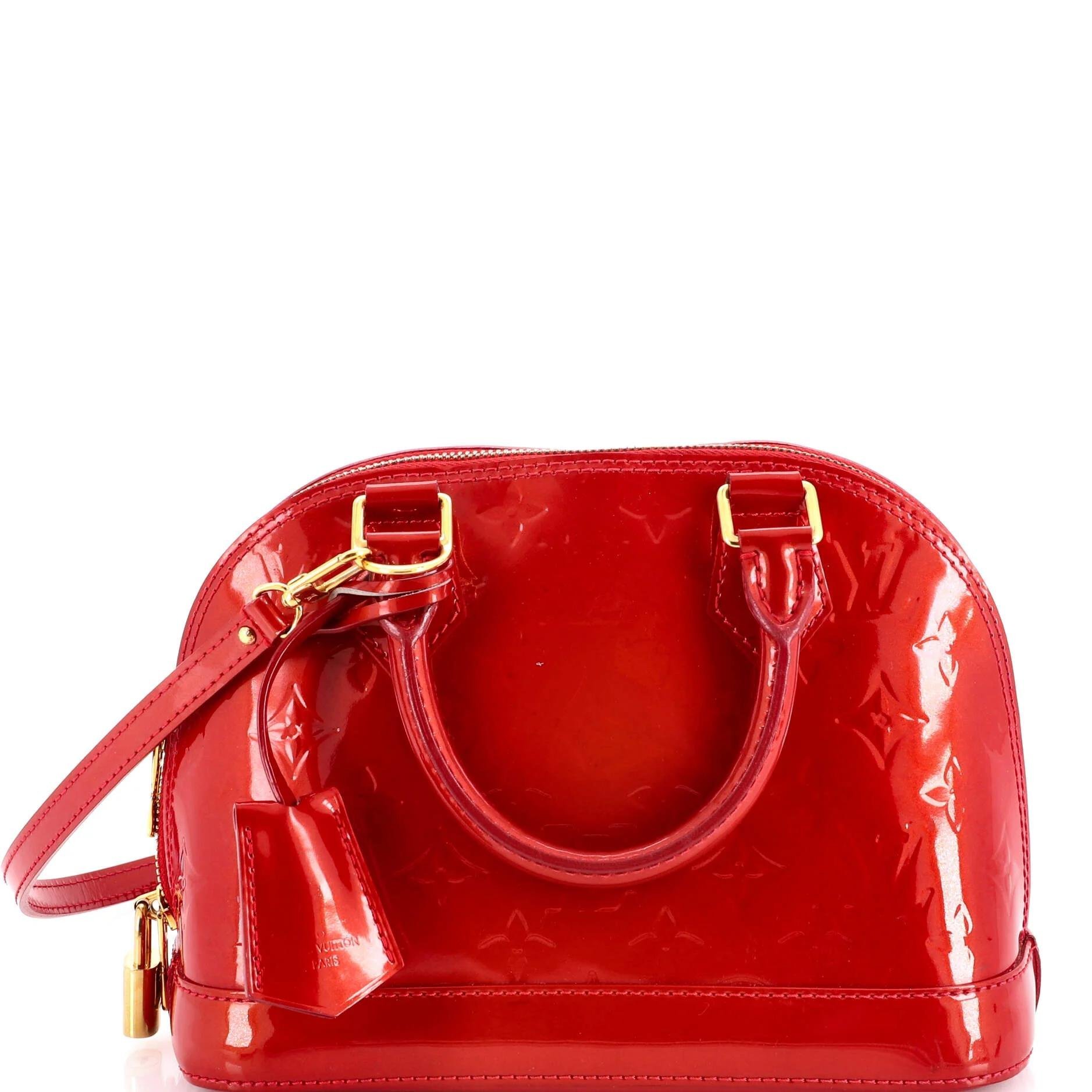 Alma BB patent leather handbag