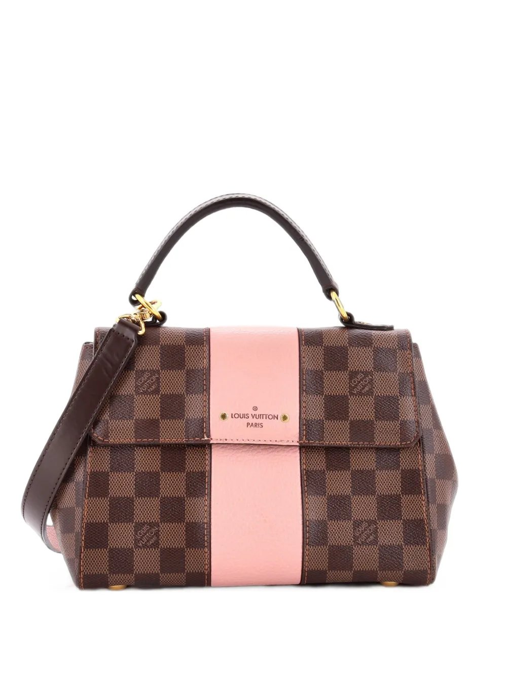 Bond Street Handbag Damier with Leather BB satchel