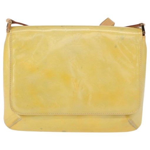 Thompson patent leather handbag