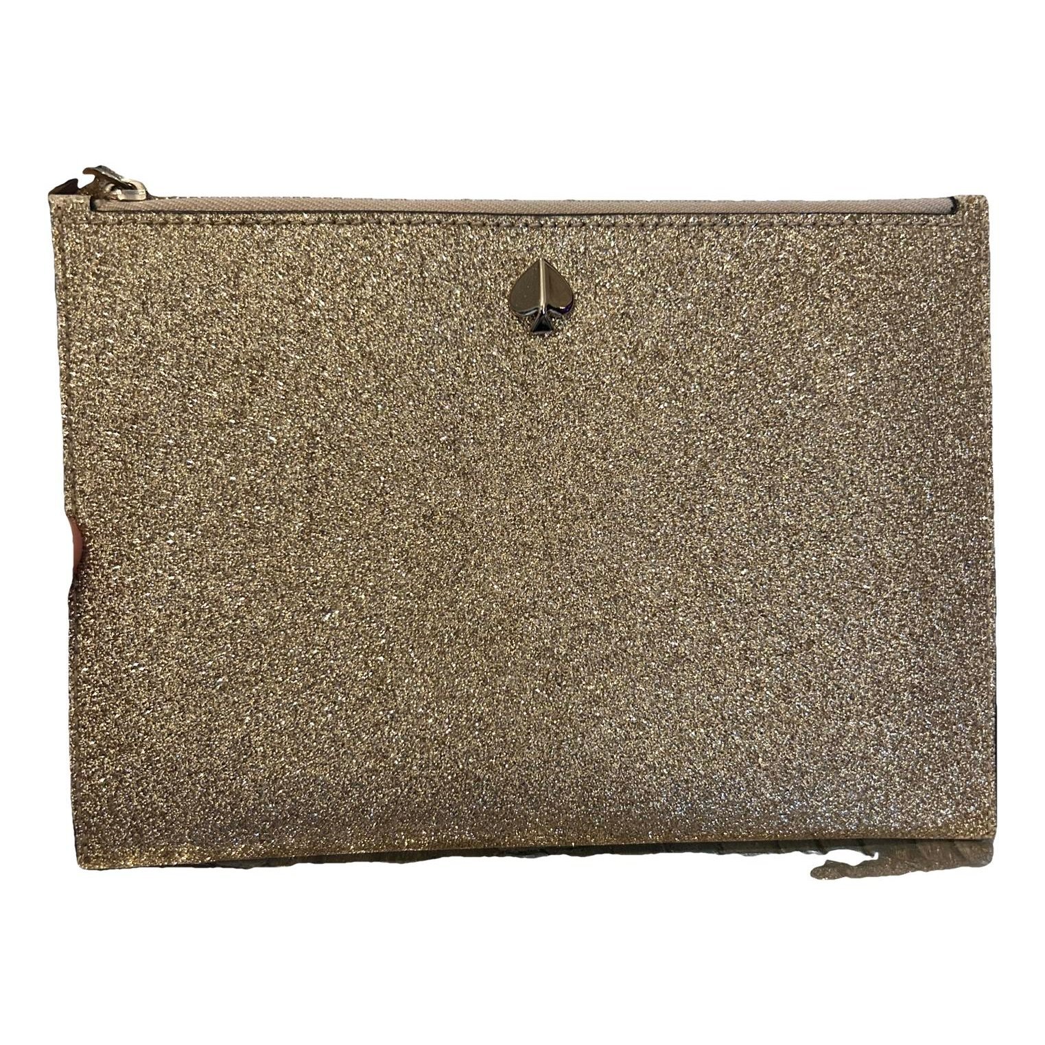Glitter clutch bag