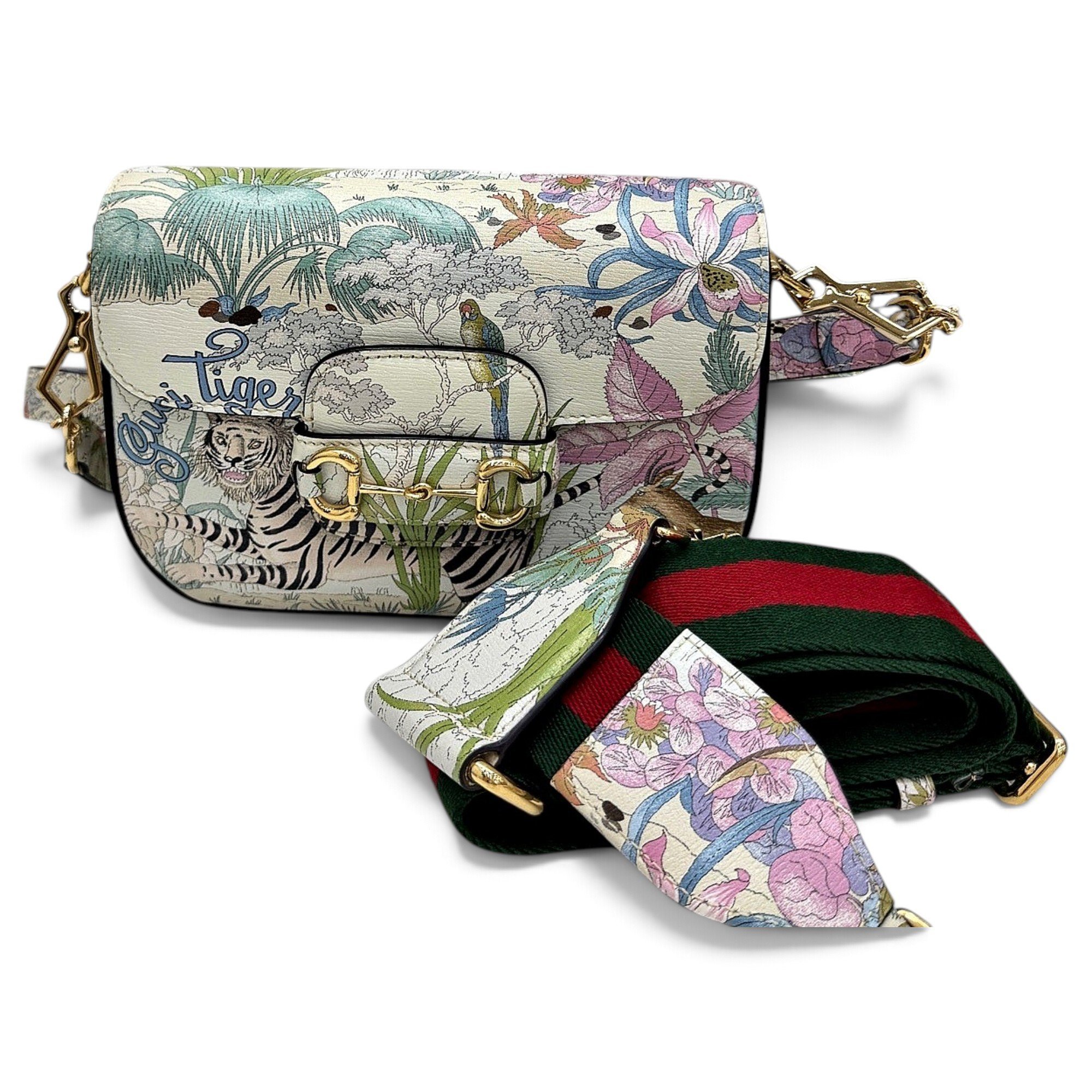 Horsebit 1955 Flap leather handbag