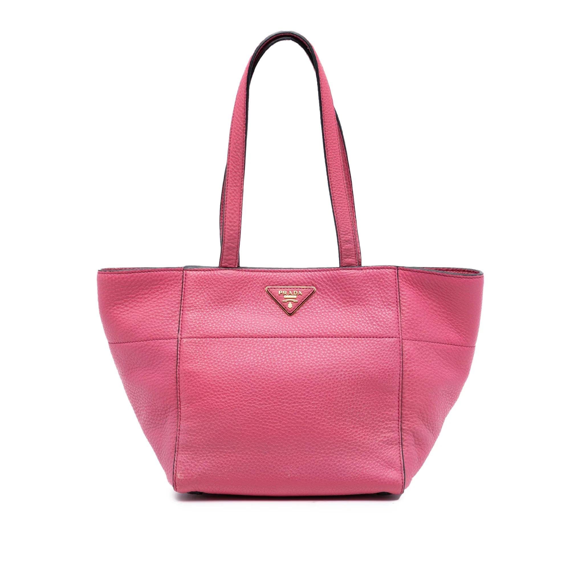 Leather tote