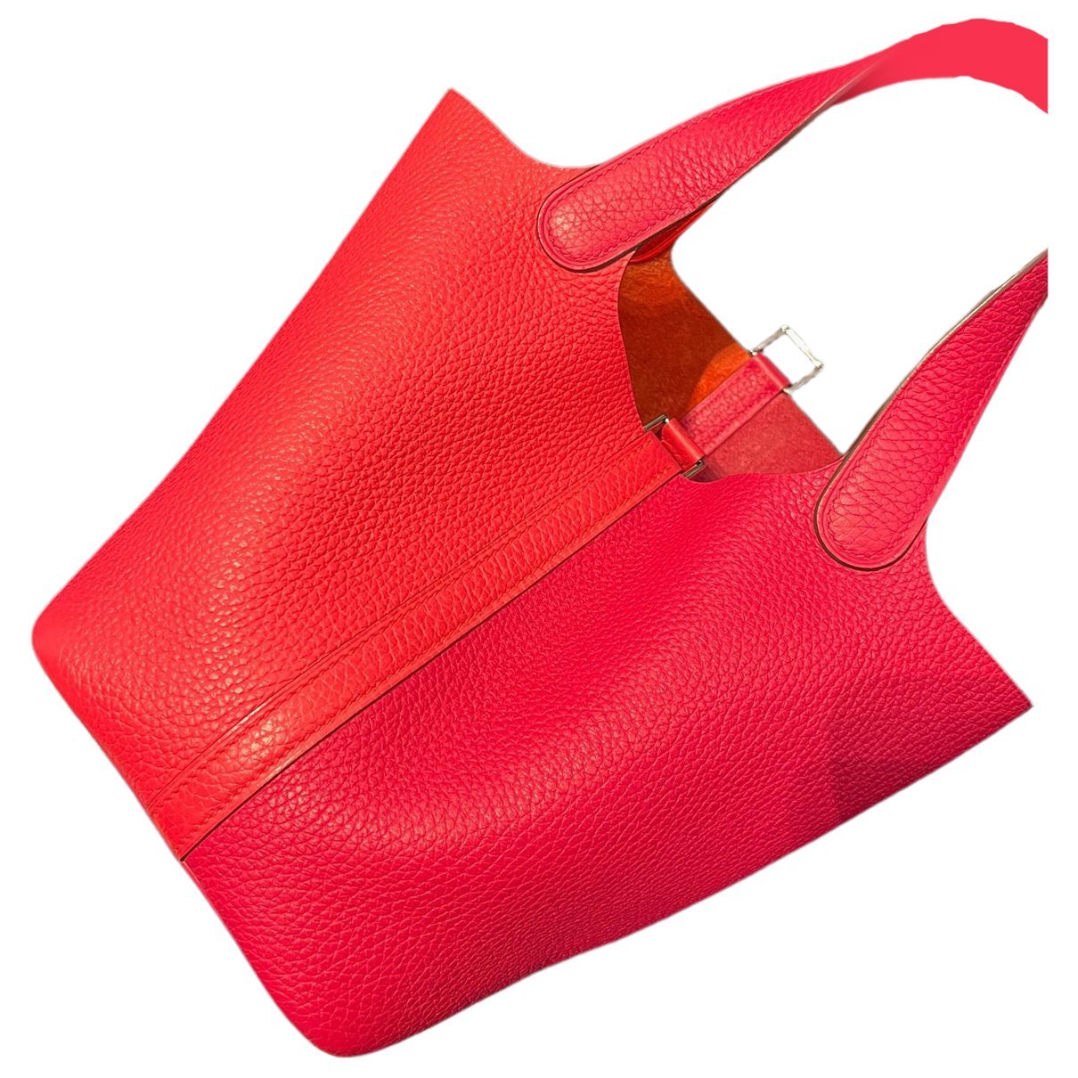 Picotin leather handbag