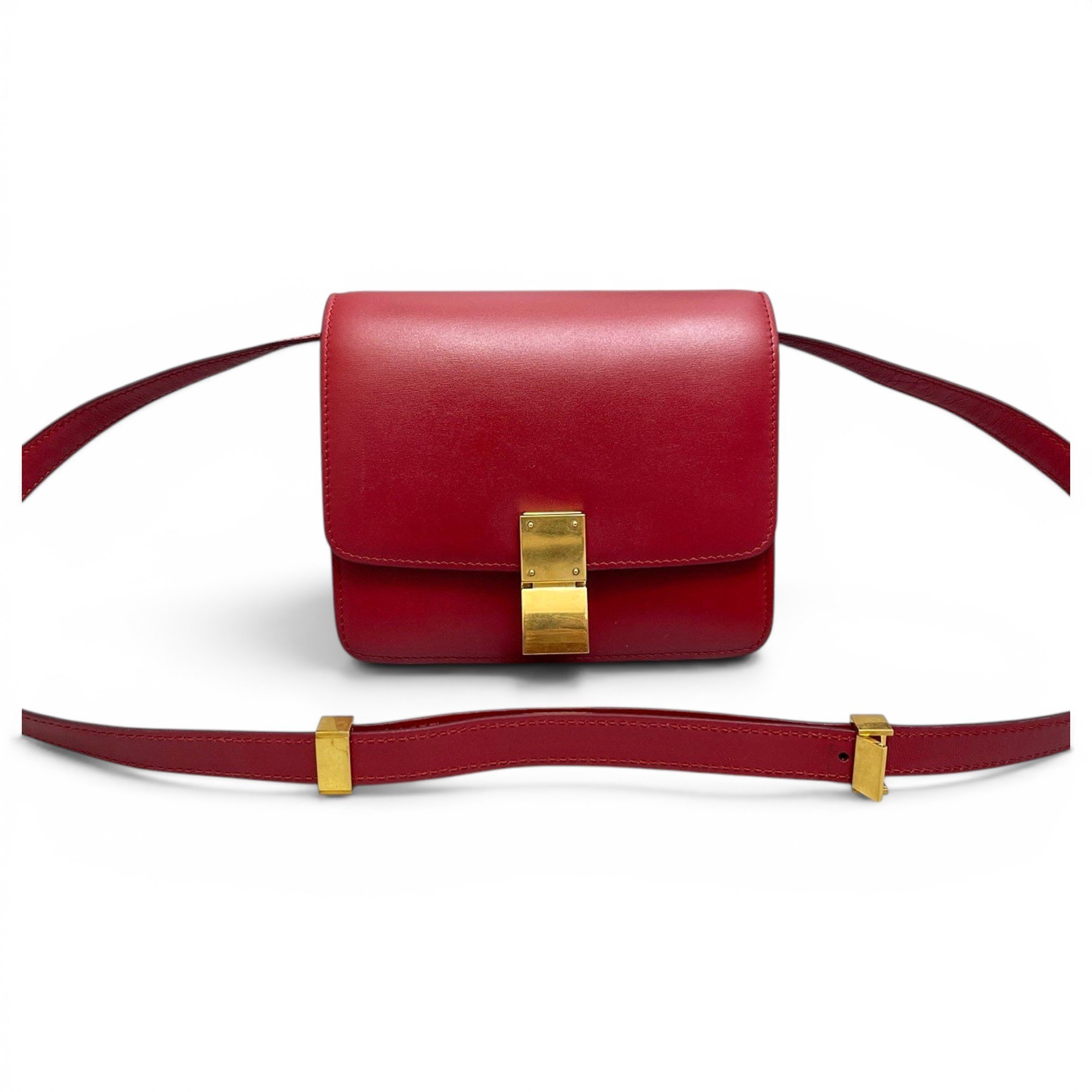 Classic leather handbag