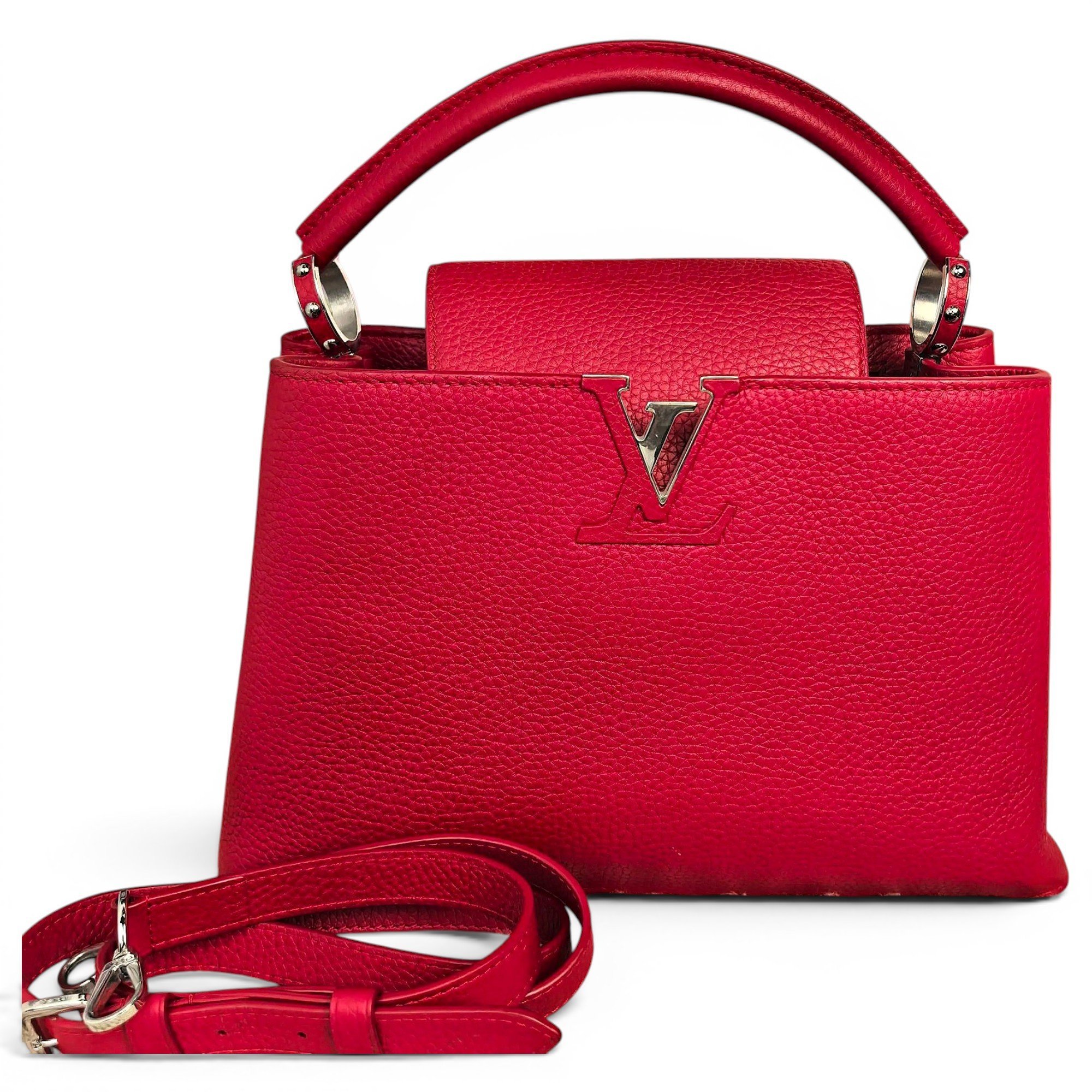Capucines leather handbag