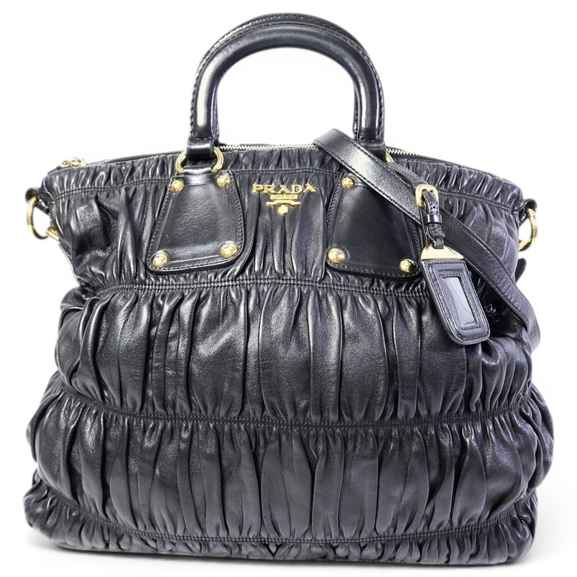 Leather handbag