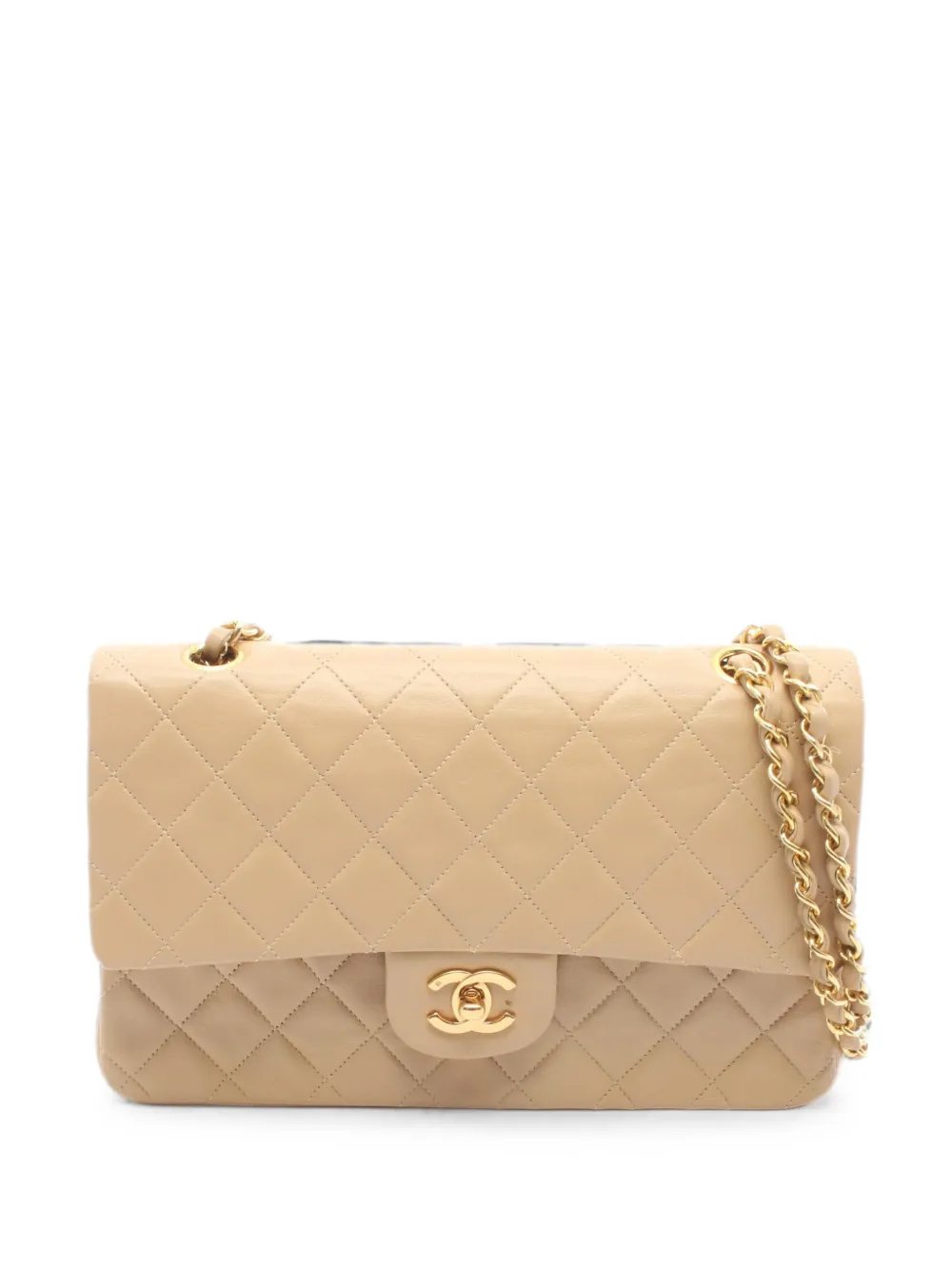 1989-1991 Matelassé double flap shoulder bag