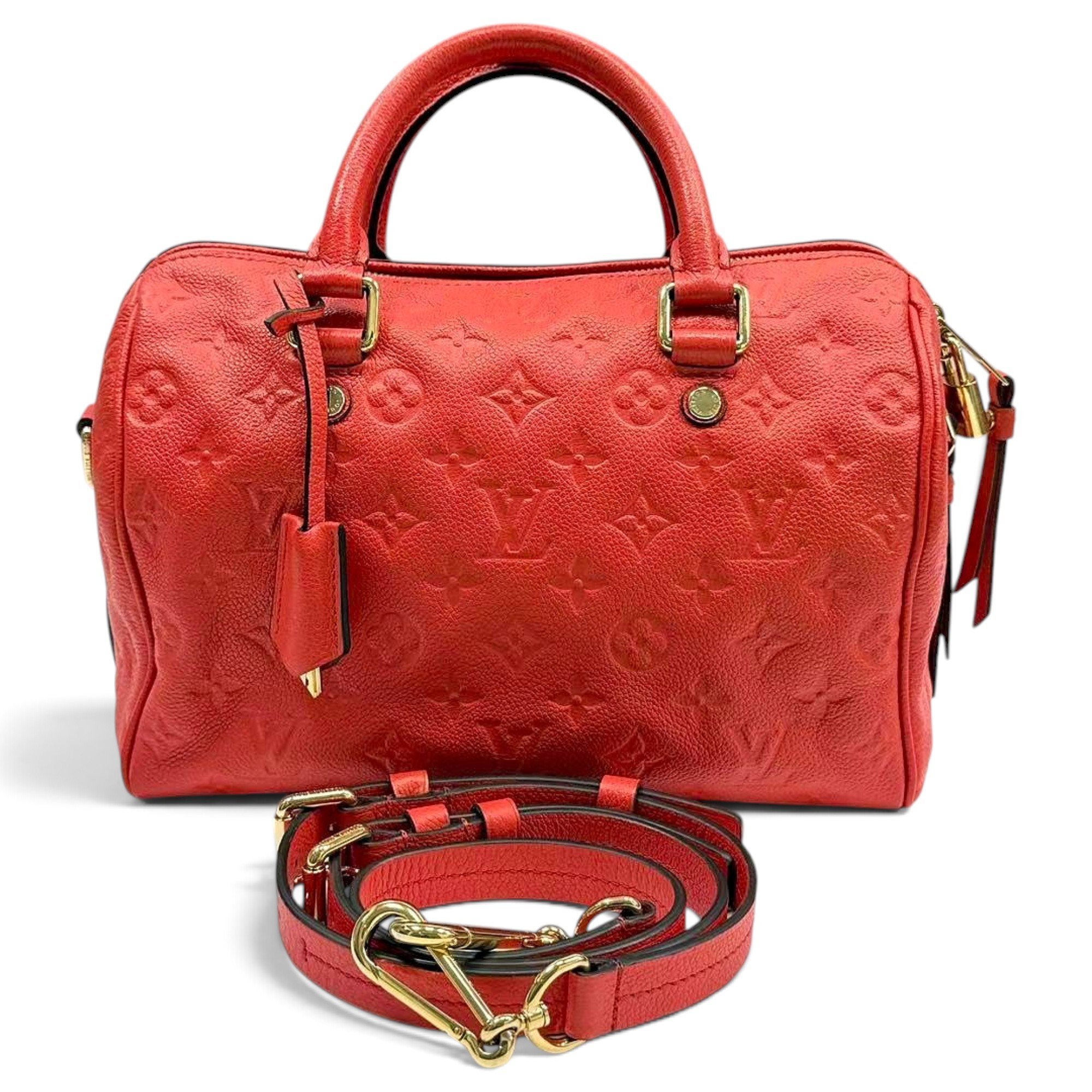Speedy Bandoulière leather handbag