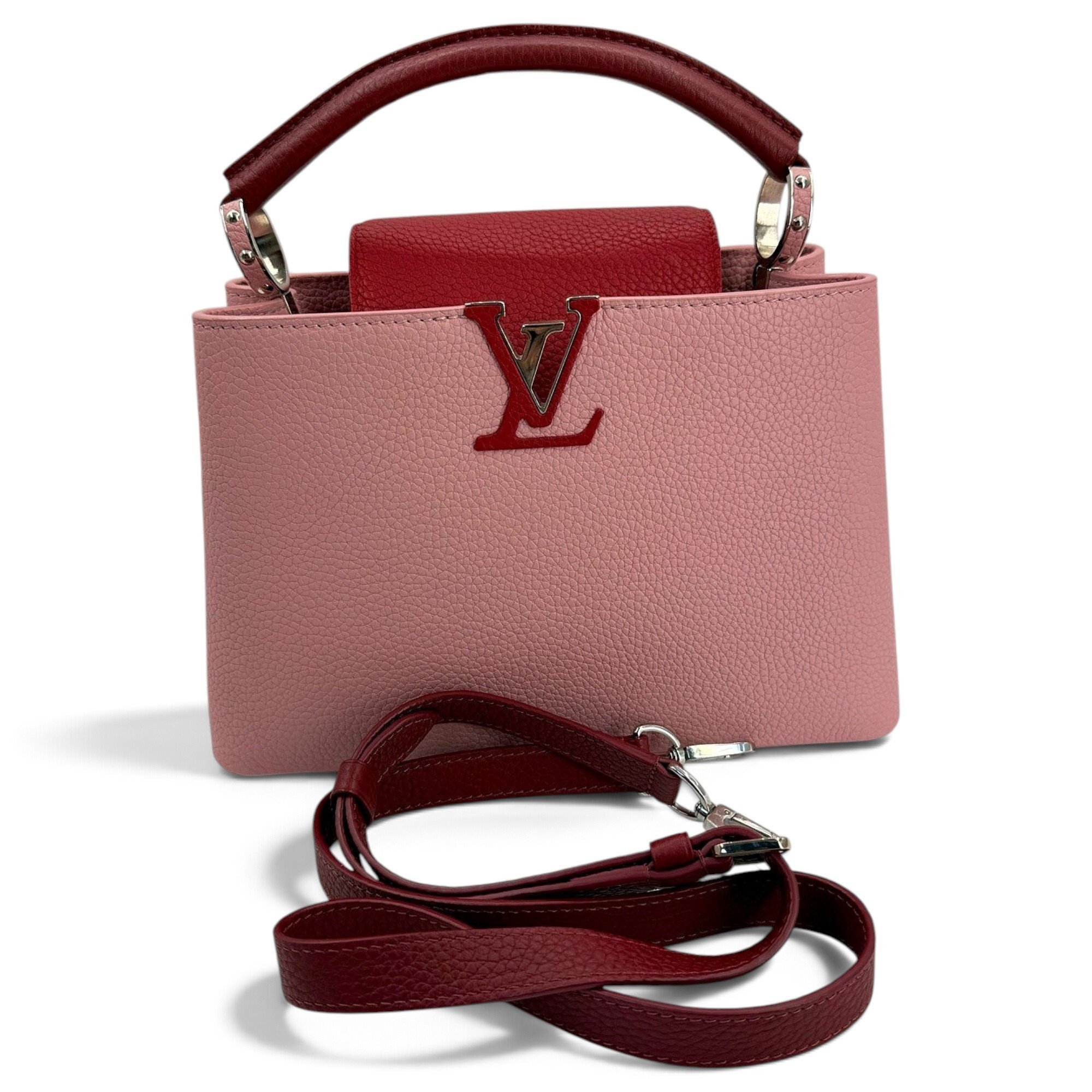Capucines leather handbag