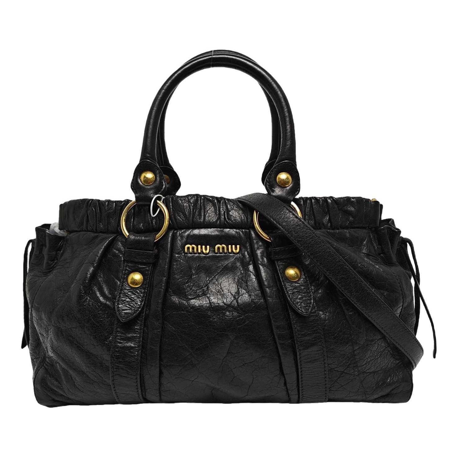 Leather handbag